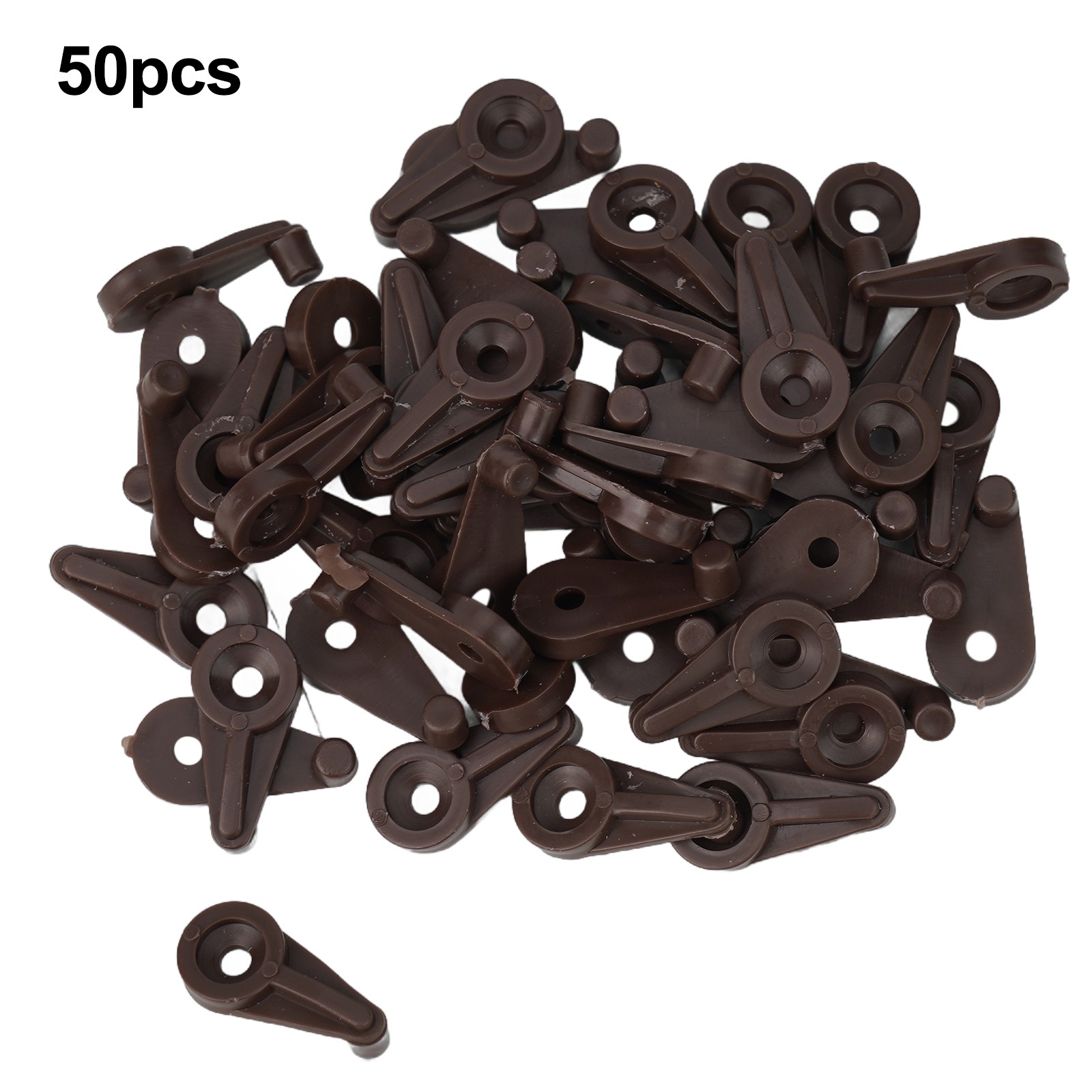 Reliable Brown Glass Retainer Clips 50 Sets For Cabinets And Bookshelves | UK