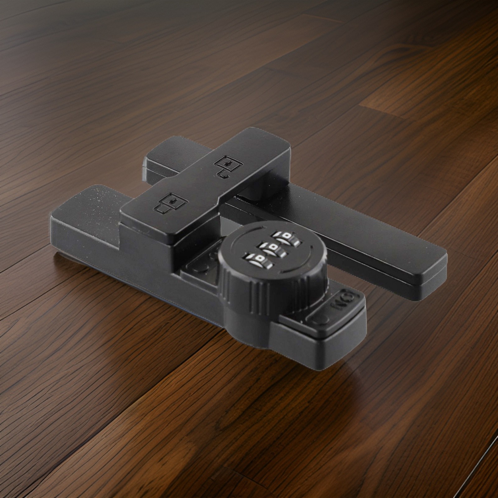 Luminous Door Latch 180 Degrees Sliding Door Lock-punch Interior Door Bolt