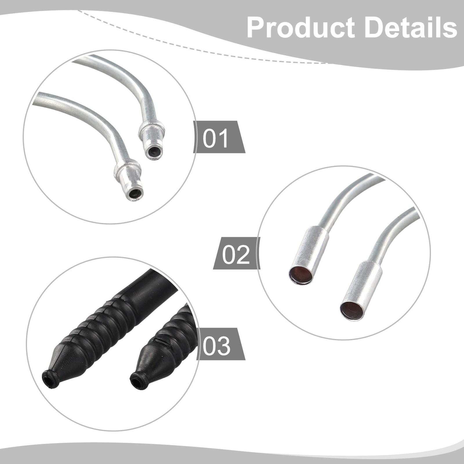 V Brake Zubehör Set für MTB Fahrrad inkl. Winkel und Staubhülse - Bild 15 von 25