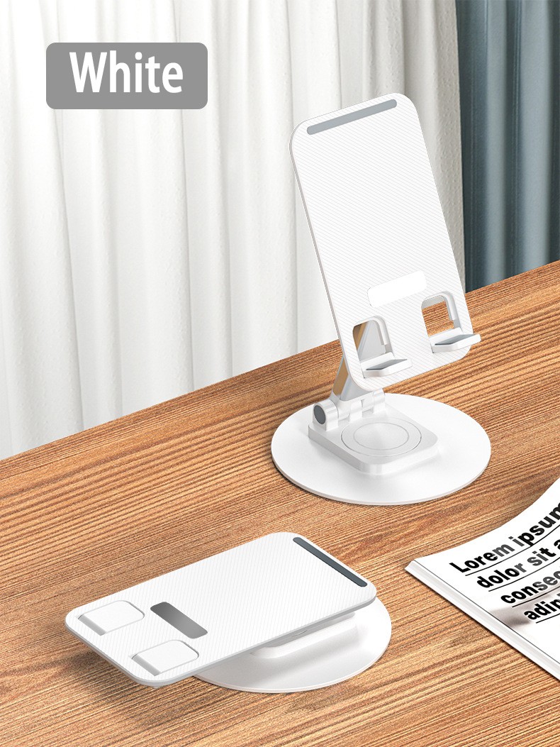 Support Téléphone Réglable et Mobile Design Élégant pour IPads et Tablettes - Photo 14 sur 14