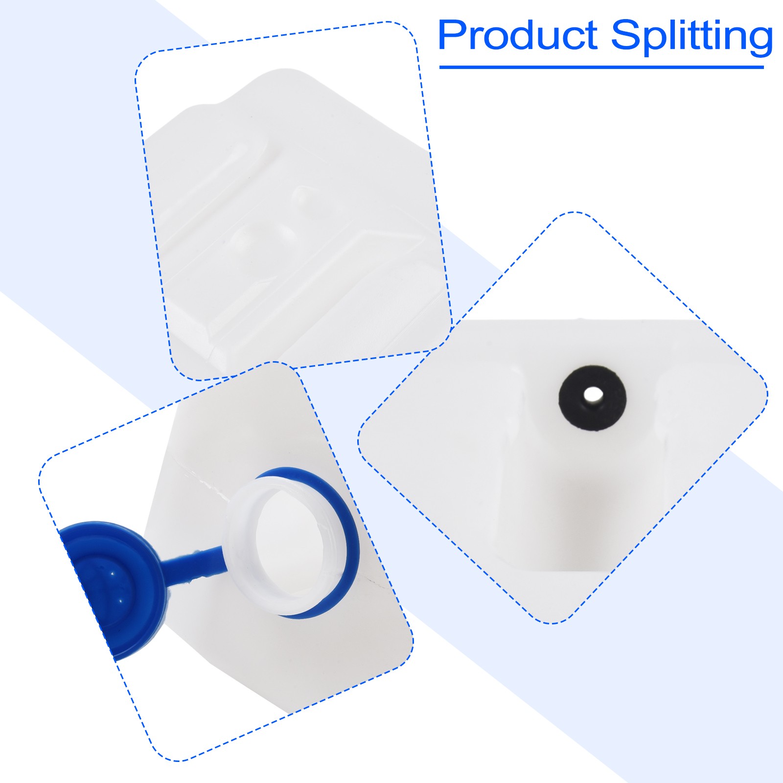 Bottle Reservoir Tank For Santana Wiper Reservoir Tank Hot High Quality - Picture 10 of 12
