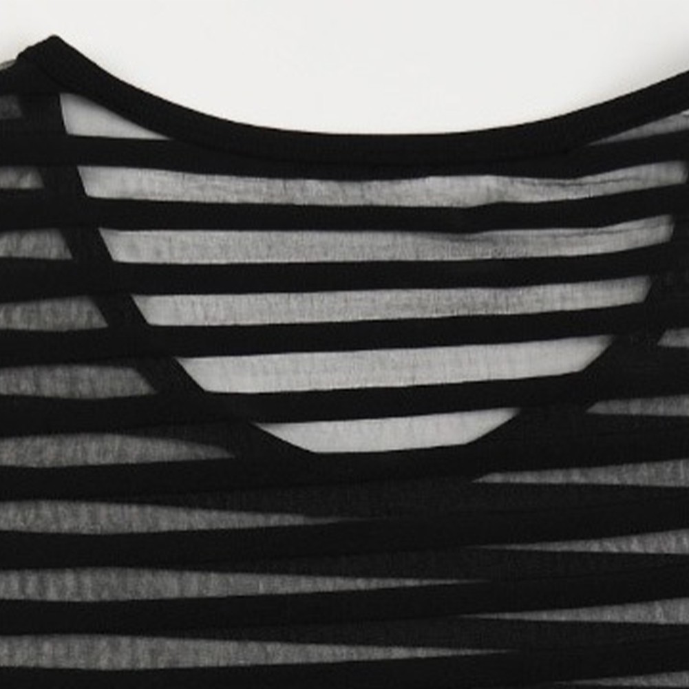 Men's Vest Striped Summer T Shirt Autumn Casual Daily Holiday Ice Silk - Picture 18 of 44