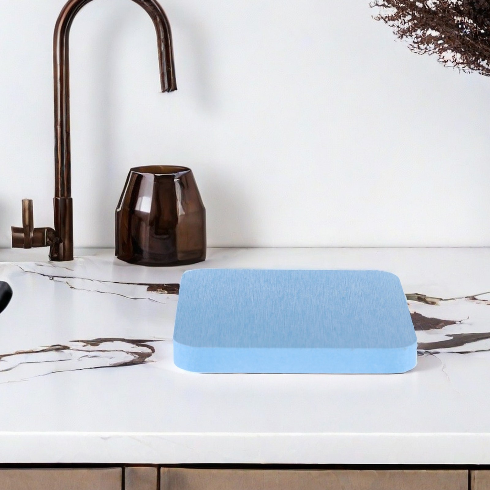 Absorbent Diatomite Soap Tray Water Absorbing Stone Tray for Dish Sponges - Picture 63 of 80