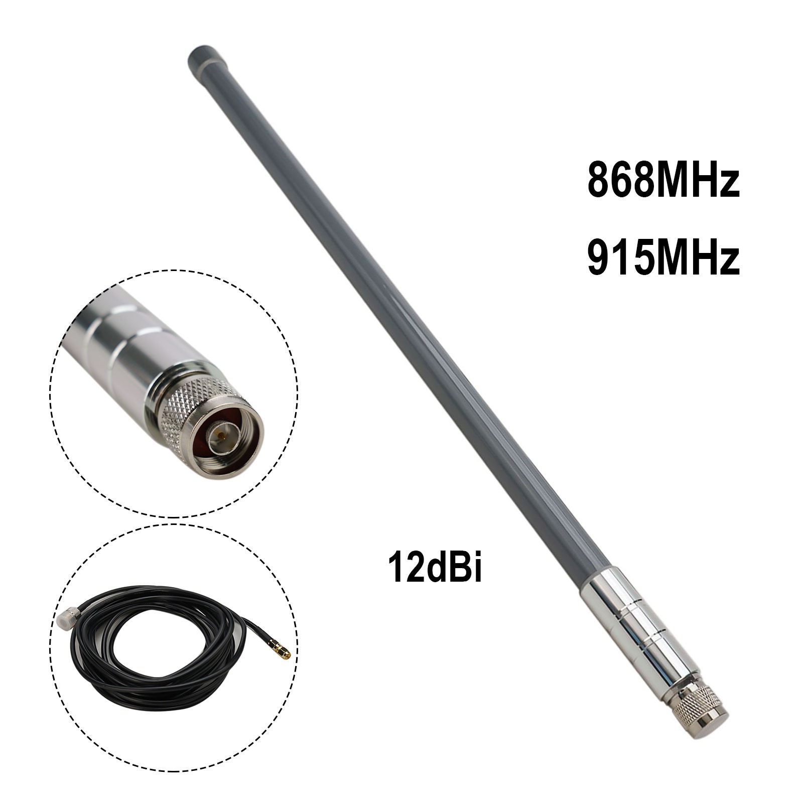 Antenne r��gl��e avanc��e pour mineurs d'h��lium 868 MHz 915 MHz 12 dBi gain nom - Afbeelding 42 van 48