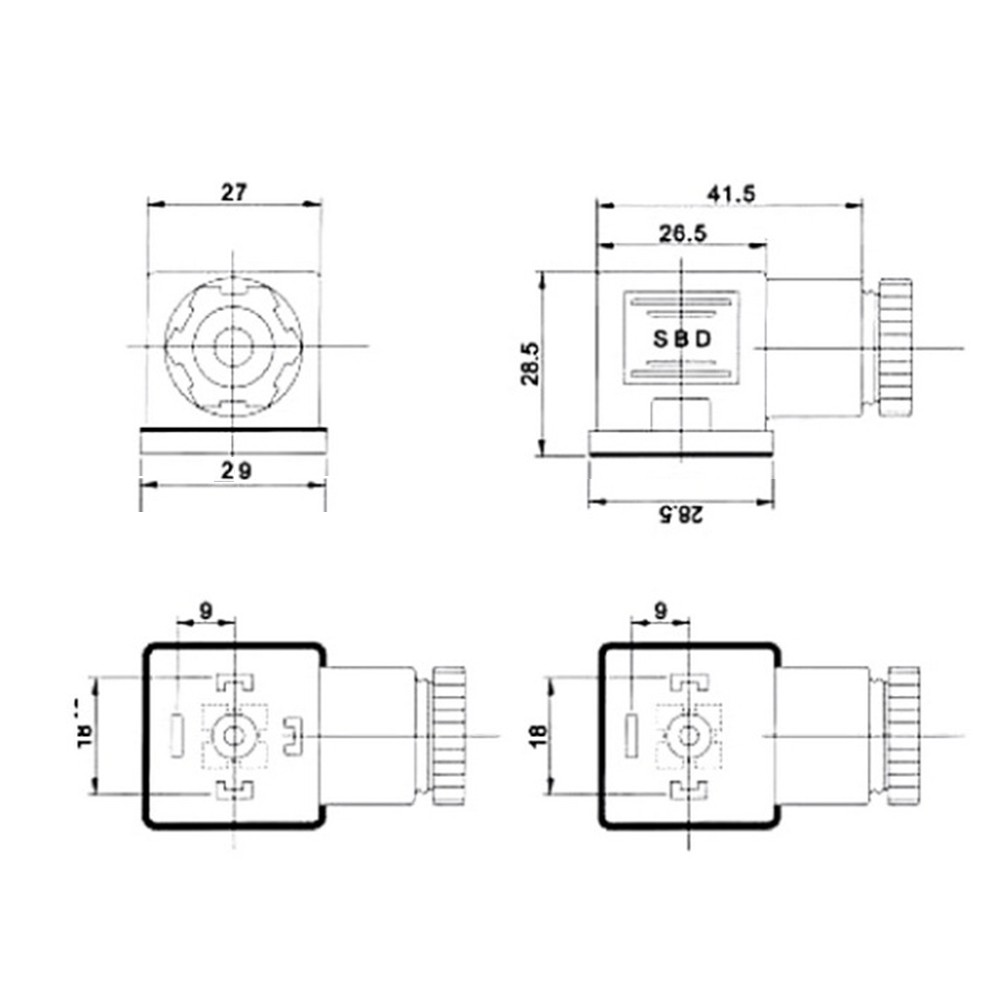 Easy Integration with Existing Systems using Din 43650 Connector Junction Box - Picture 31 of 32