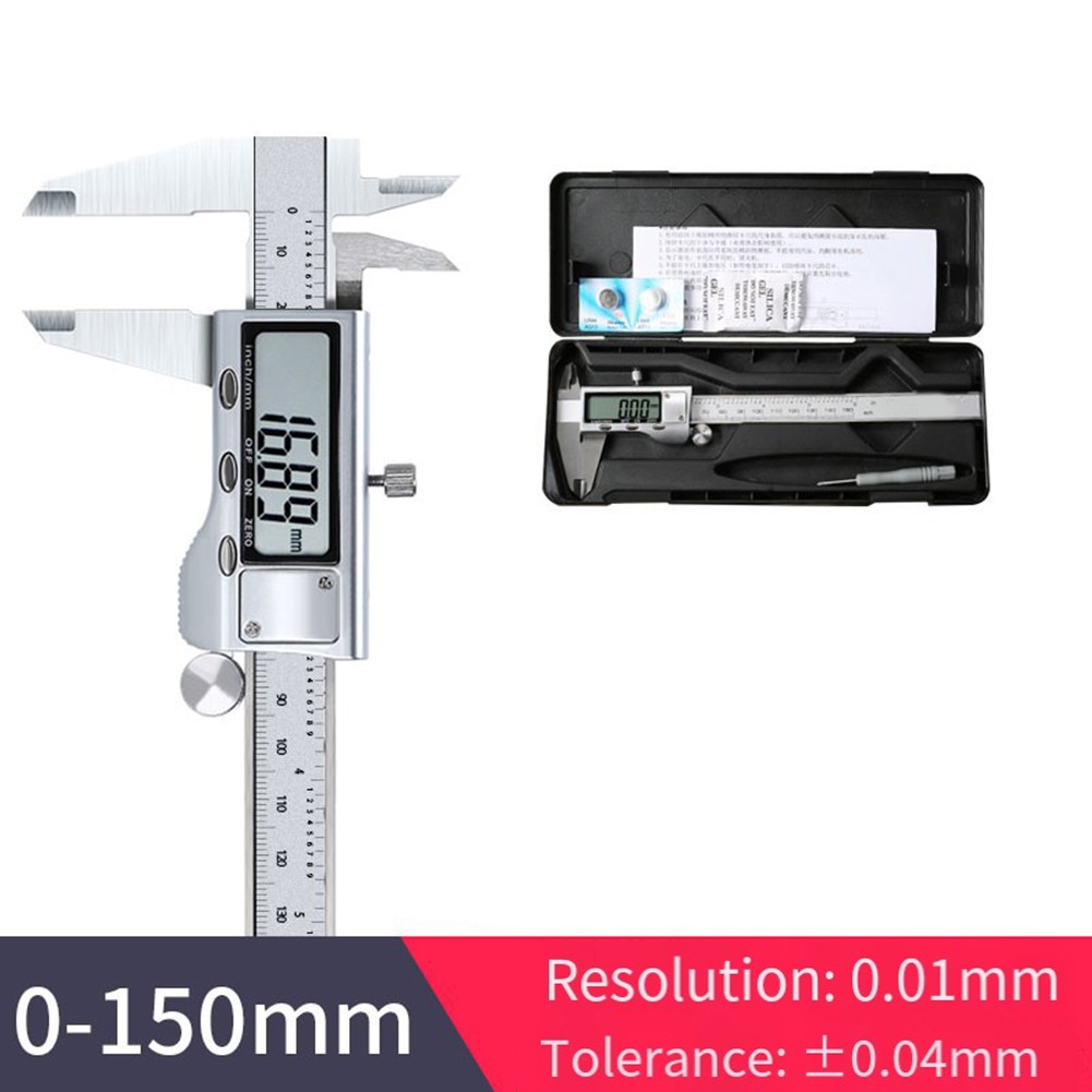 Digital Vernier Caliper in Stainless Steel for Everyday Measurement Needs