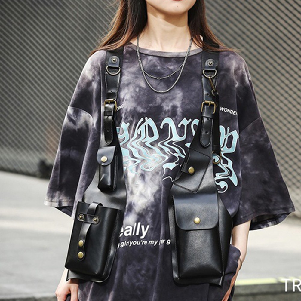 ALTRA Elegante custodia per telefono gilet per ascelle stile imbracatura gilet adatto alla pelle