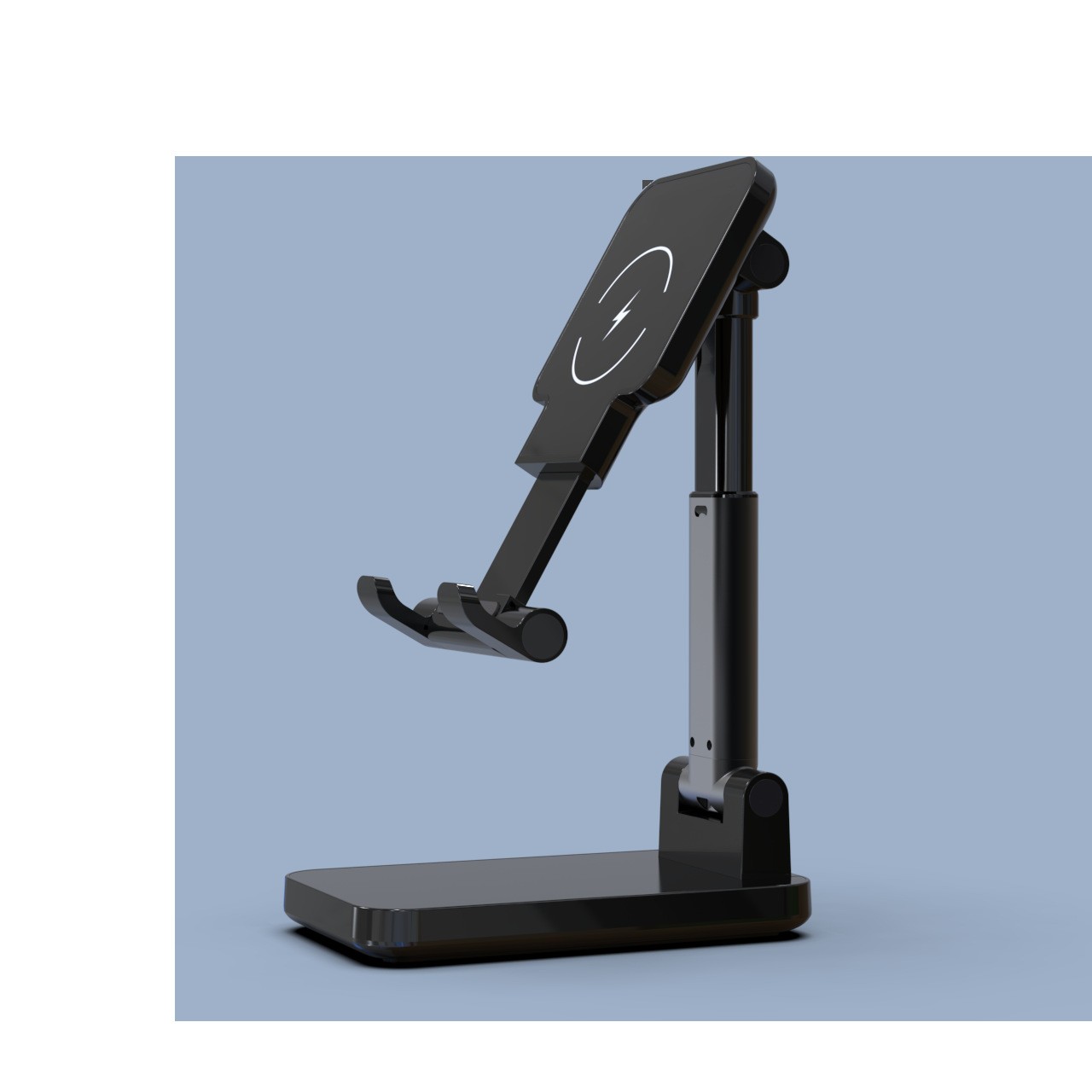 Support de charge sans fil vertical efficace et support de bureau pour t??l??pho - Photo 13 sur 13