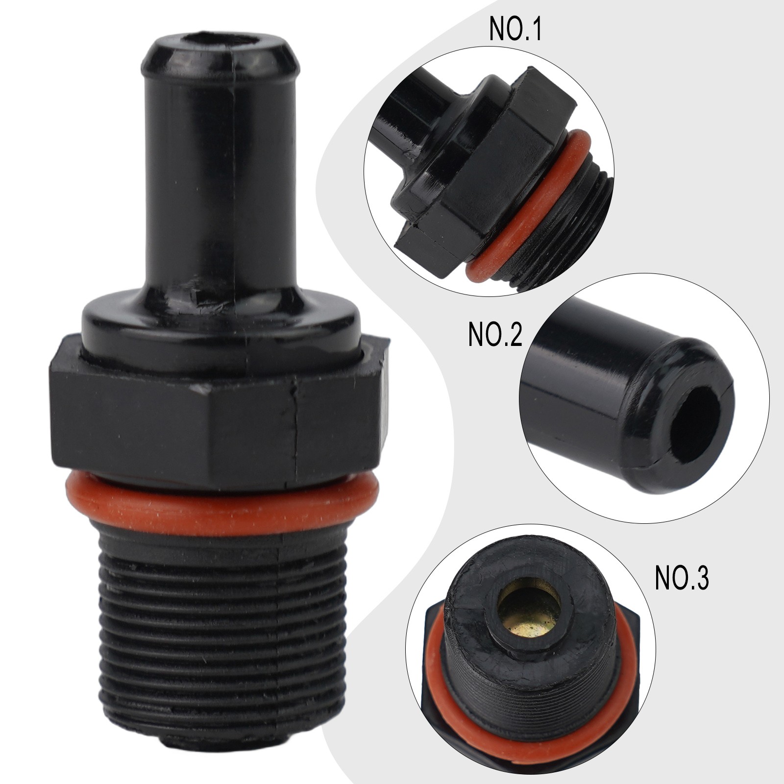 PCV Valve 26740-2G000 Black High Performance High Sensitivity Plastic Car - Picture 10 of 22