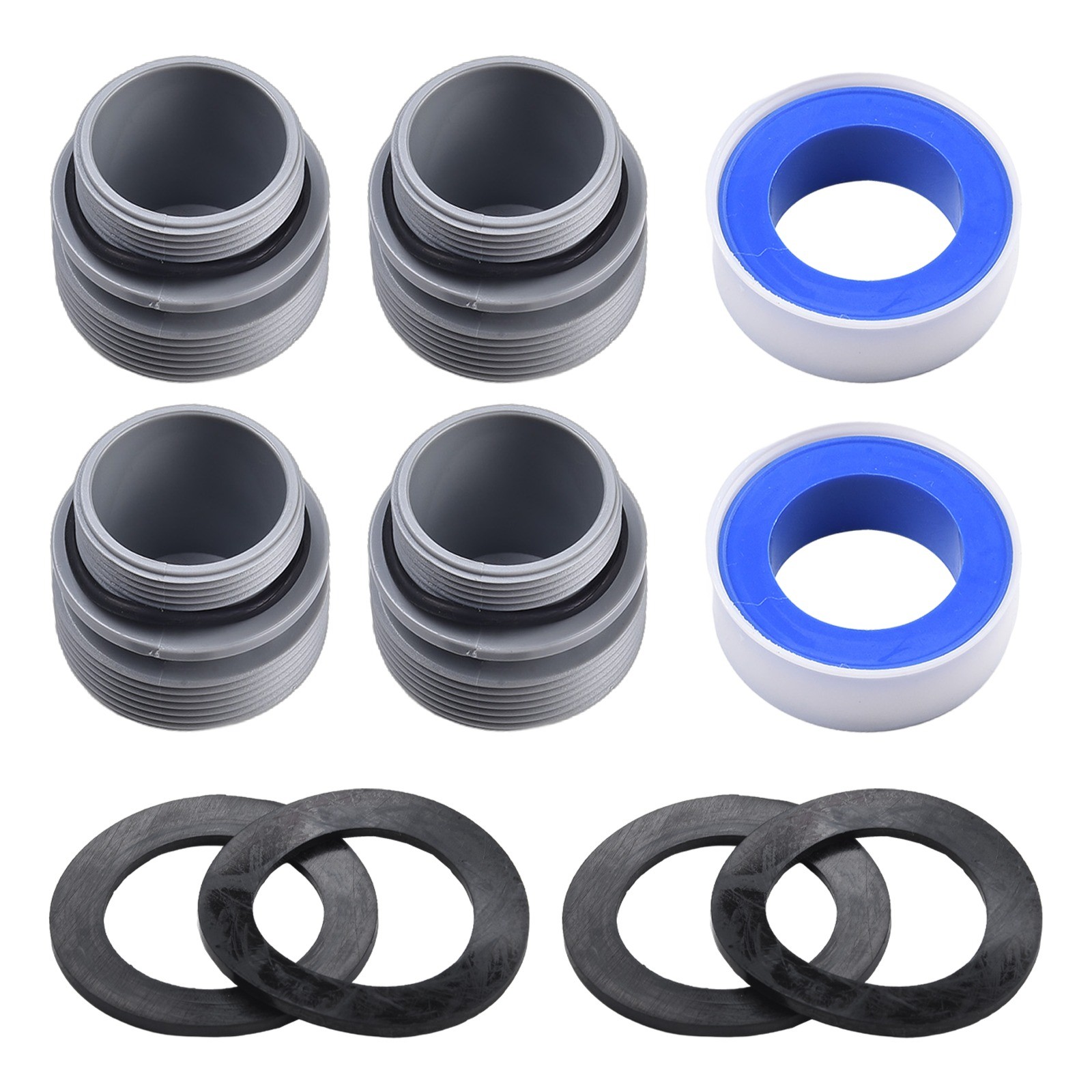 Bequemes Poolzubehör 40 mm Schlauch auf 1 1/2 Zoll für Intex Pools Adapter - Bild 33 von 42