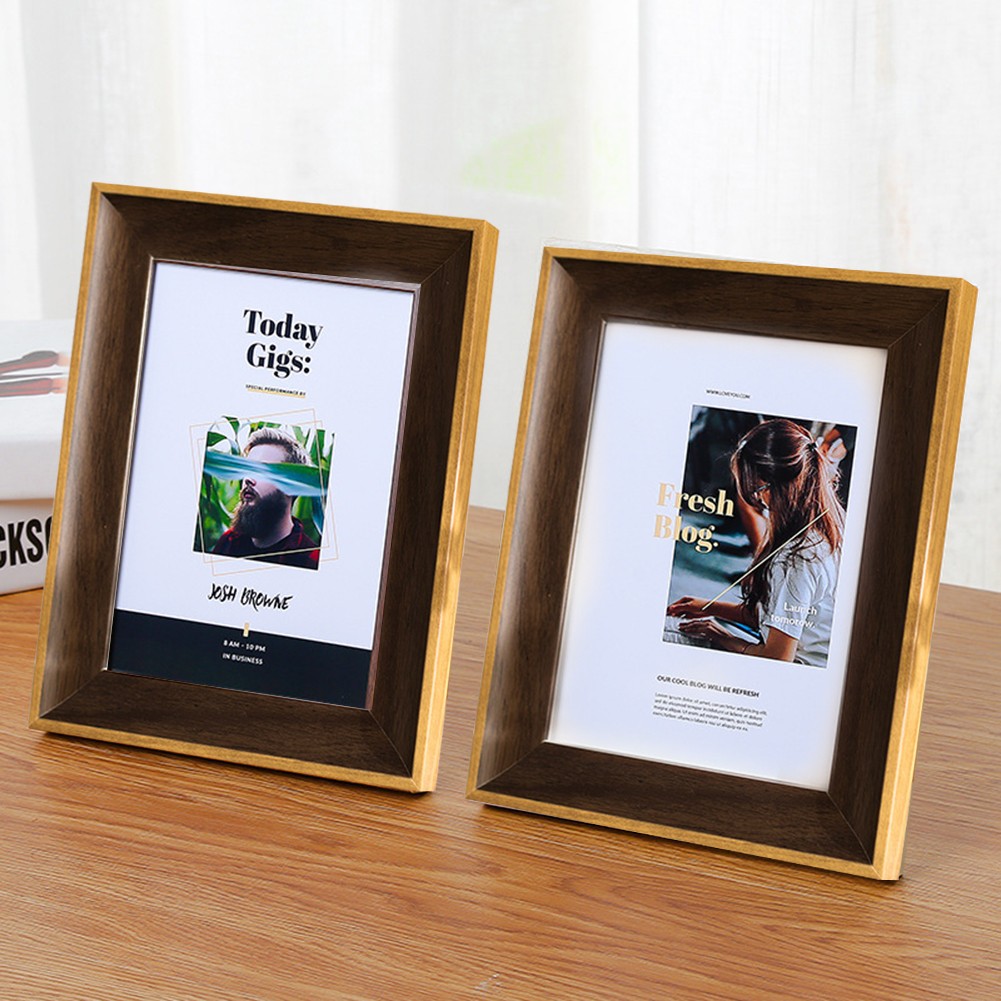 Vintage Resin Wedding Photo Frame Holds 6x8 Inch Photos Show off Your Love - Picture 1 of 30