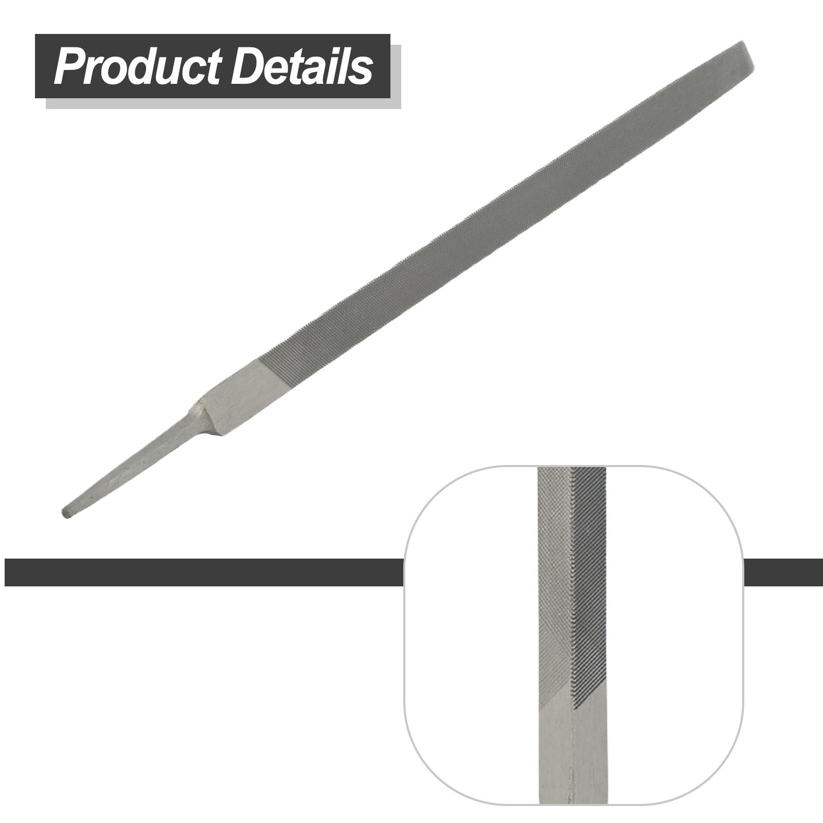 5inch /8inch Triangle Smooth, Second, Coarse Flat Files Woodworking Accessories - Picture 32 of 40