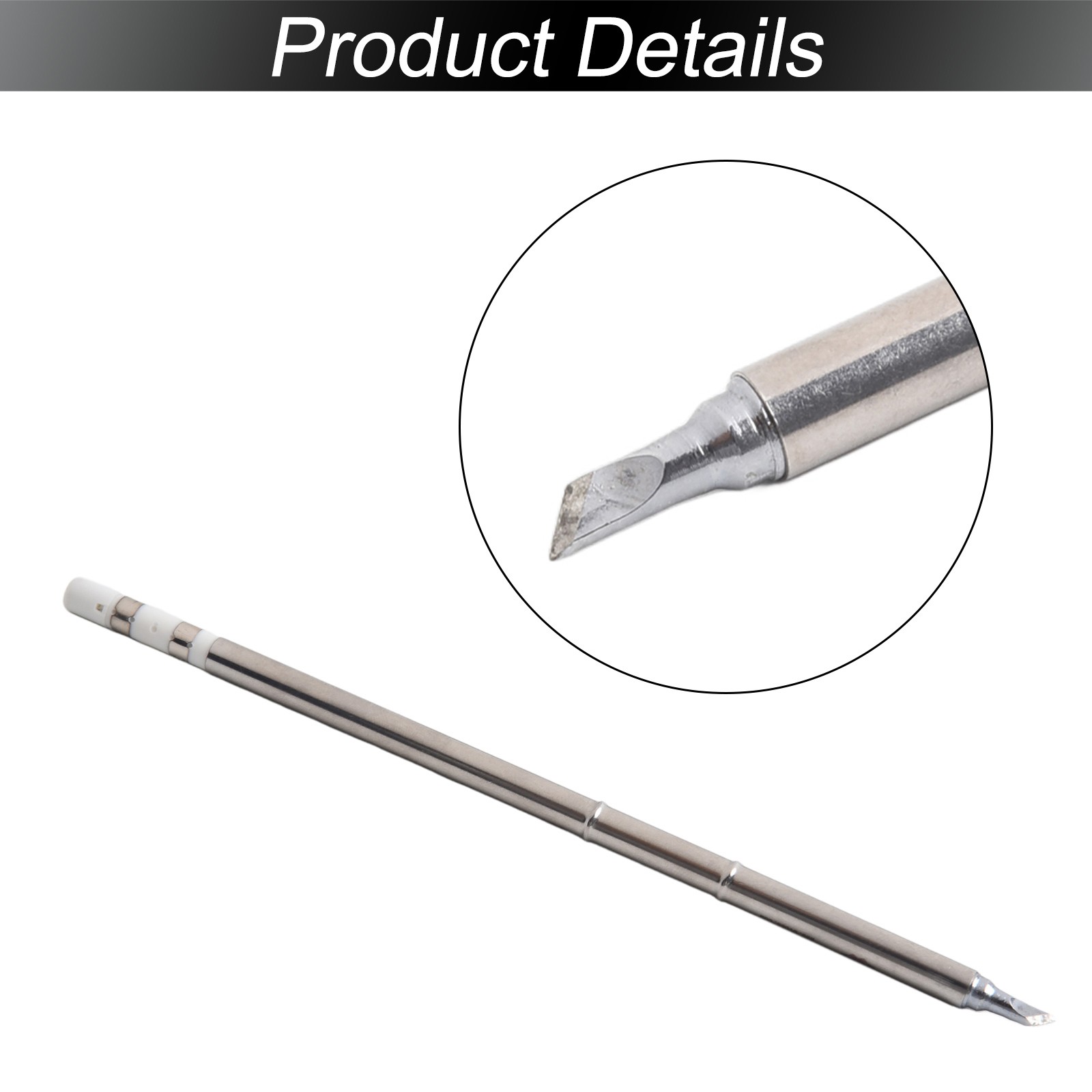 Sliver Curved Soldering Tip for T12 Heating Core Environmentally Friendly