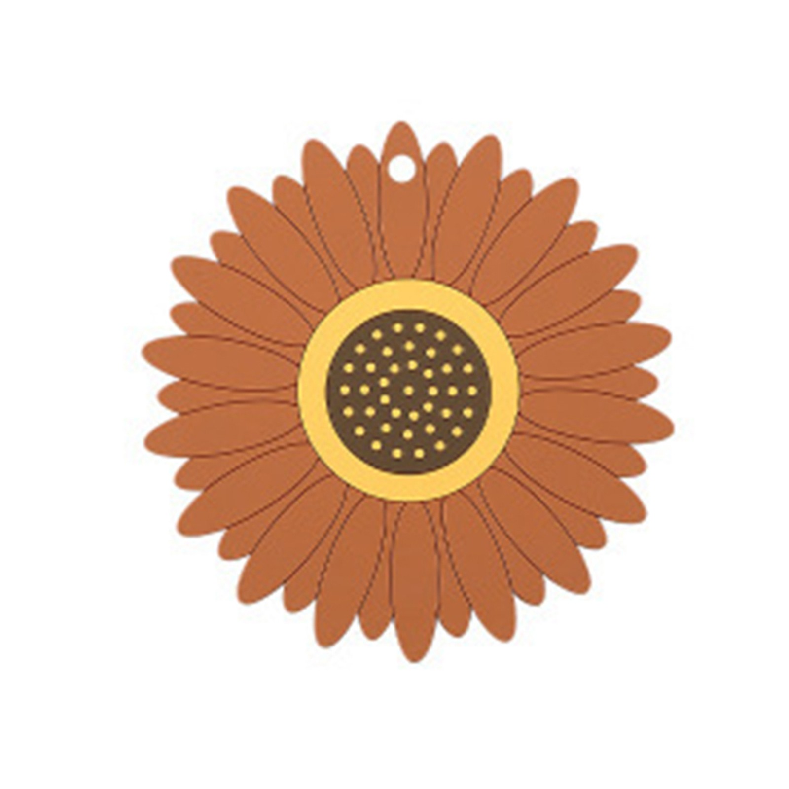Stylish Sunflower Heat Resistant Table Mat Non slip Cup and Pan Coaster