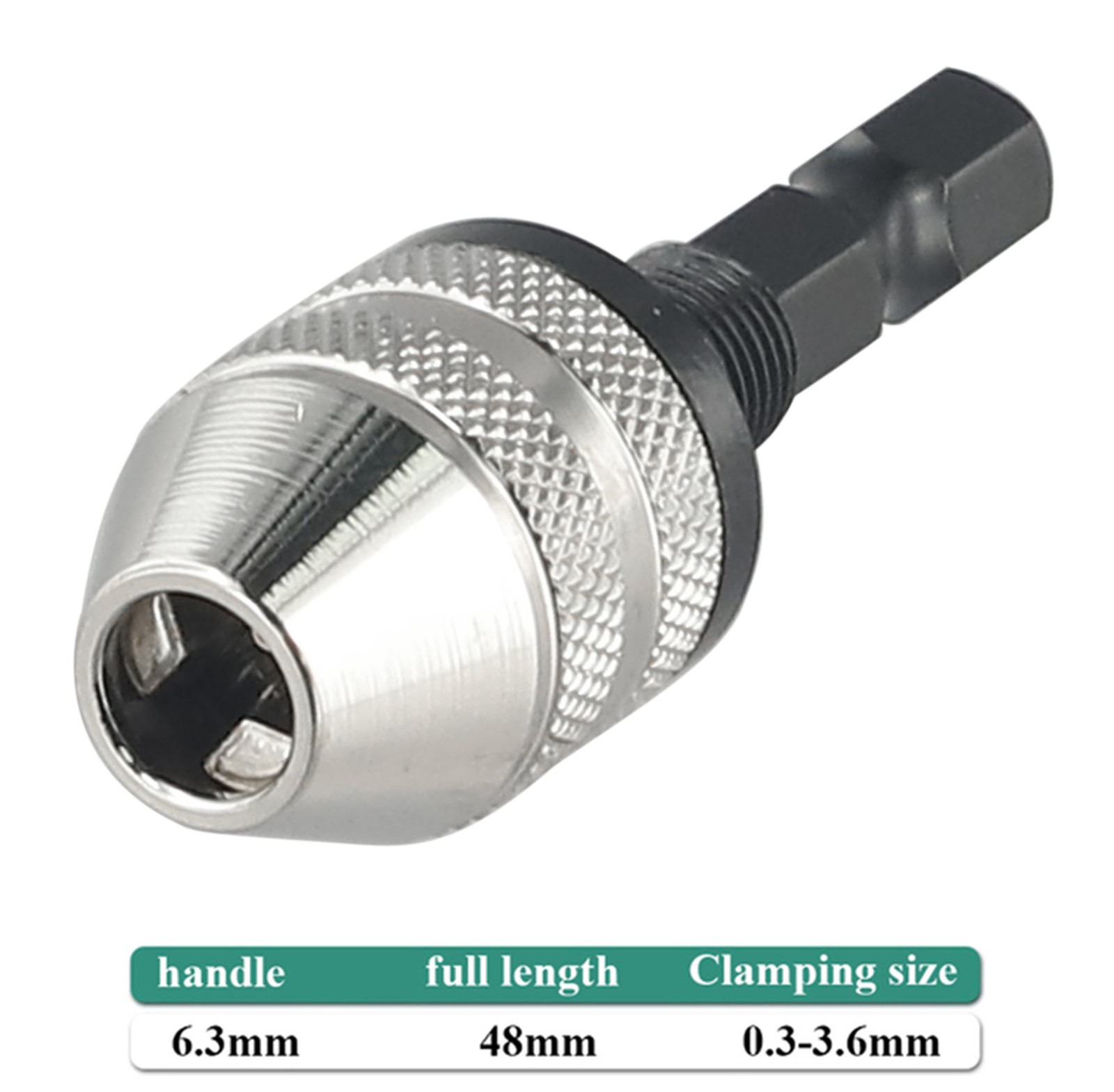 6 35mm Hex Shank Quick Change Keyless Drill Bit Chuck Adapter Easy Bit Changes - Picture 37 of 53