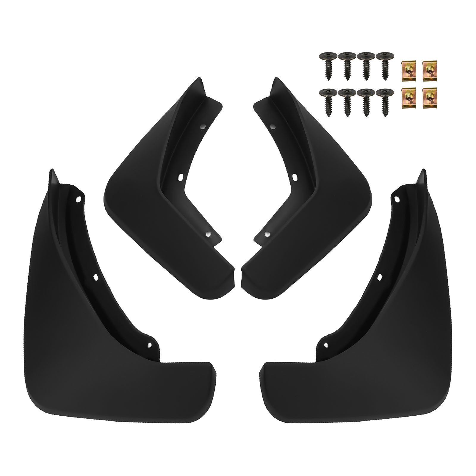 Indoor Office Mud Flaps Splash Guard Accessories Front + Rear Replacement - Picture 8 of 12