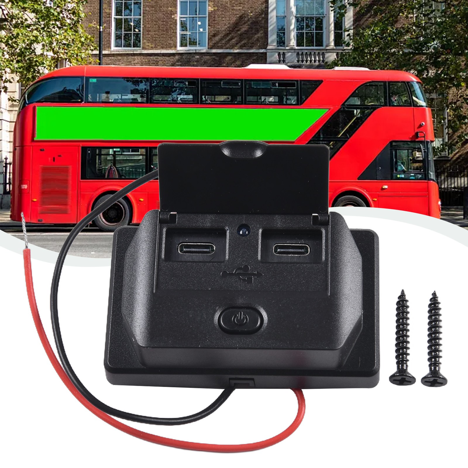 Chargeur 12V 24V Prise de Puissance Chargeur 5V3A 9V3A 12V2.5A Performance Longu - Photo 17 sur 39