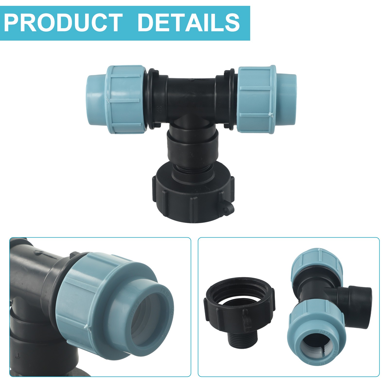 Long Lasting Coarse Thread IBC Tank Adapter Connector for Various Applications - Bild 26 von 44