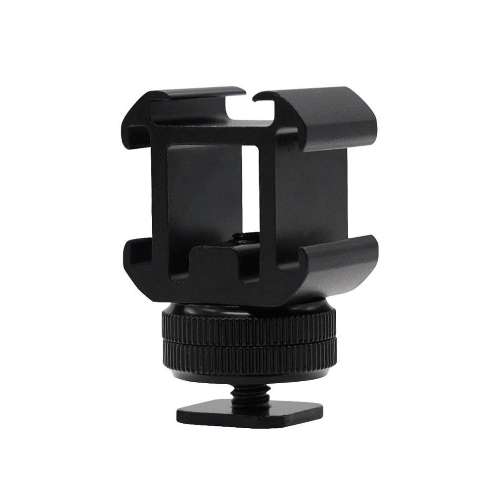 Multi Accessory Hot Shoe Adapter for DSLR Cameras Easy Attachment for Creators - Picture 15 of 15