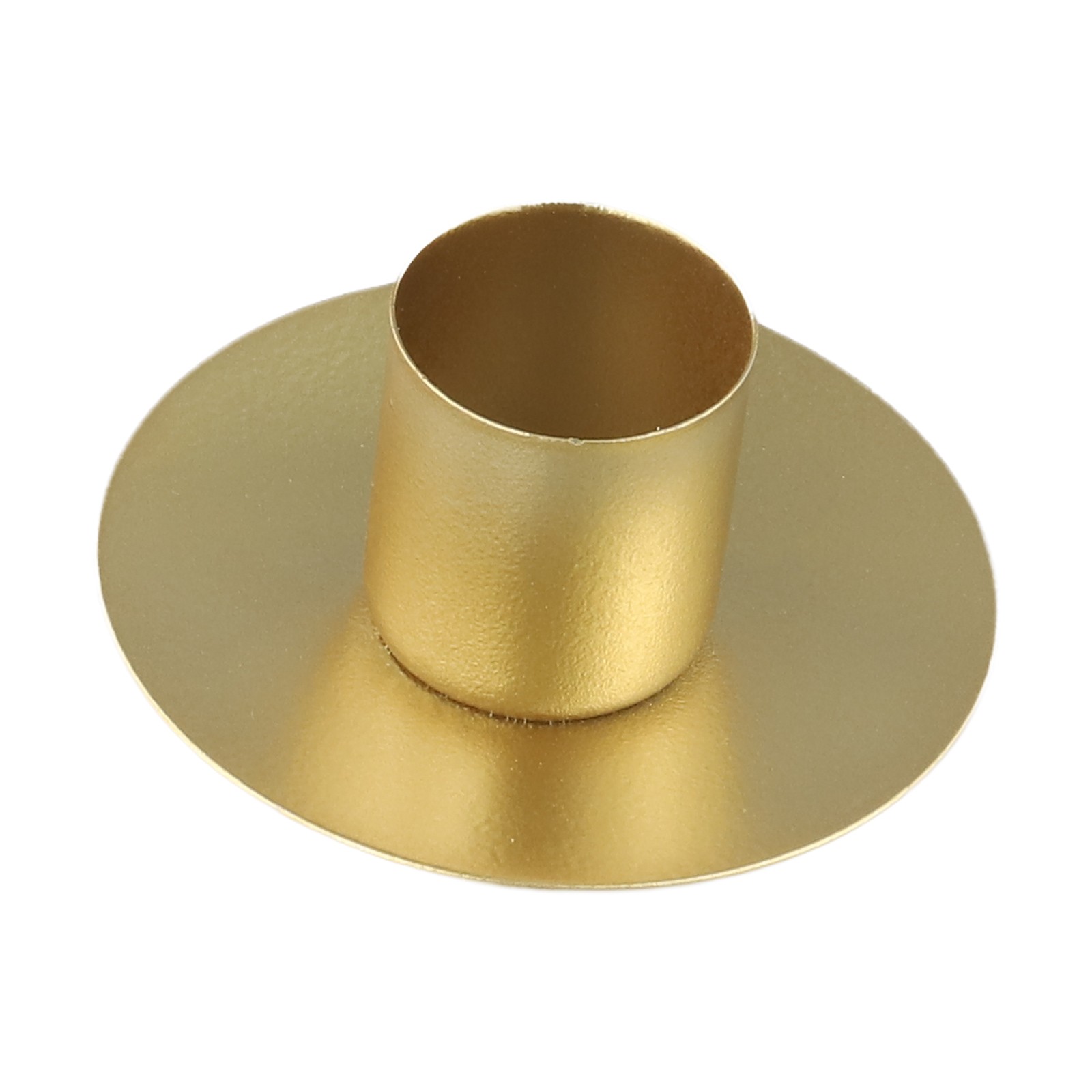 Candelabro de hierro forjado de una sola cabeza taza candelabro vela moda nuevo - Imagen 32 de 42