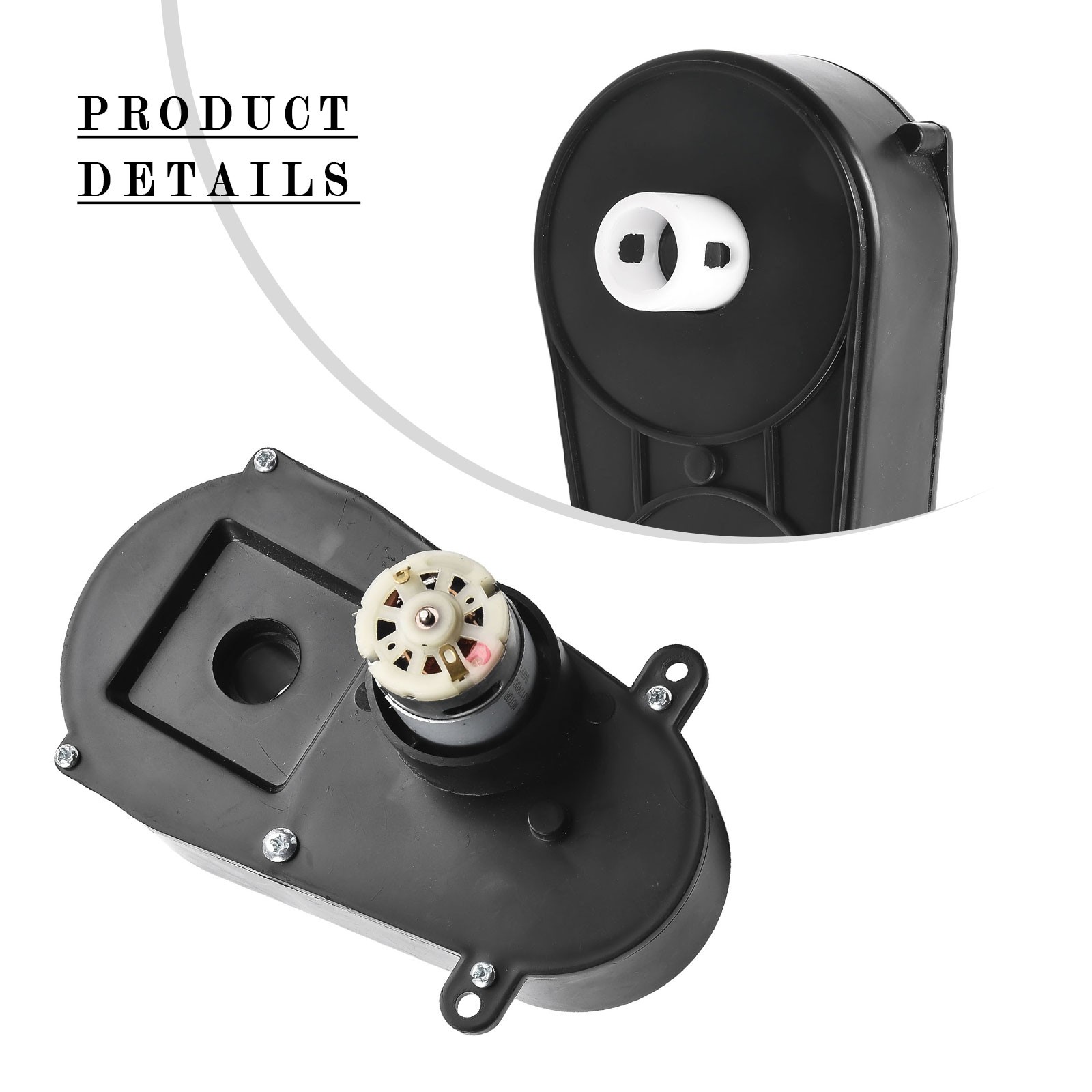 Moteur de direction pour voitures RC RS280 380 6V/12V voiture pour enfants enfan - Photo 22 sur 26