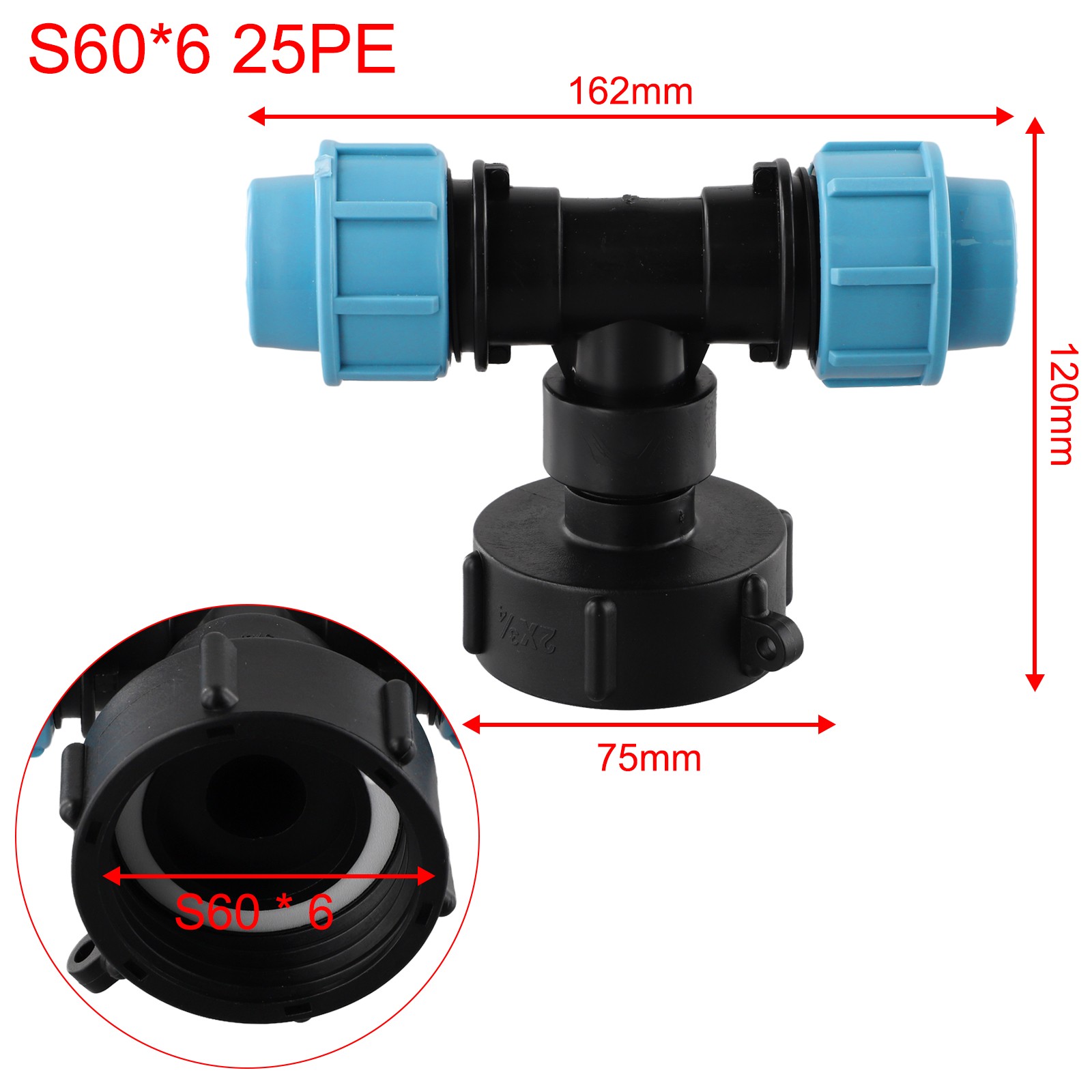 Long Lasting Coarse Thread IBC Tank Adapter Connector for Various Applications - Bild 42 von 44