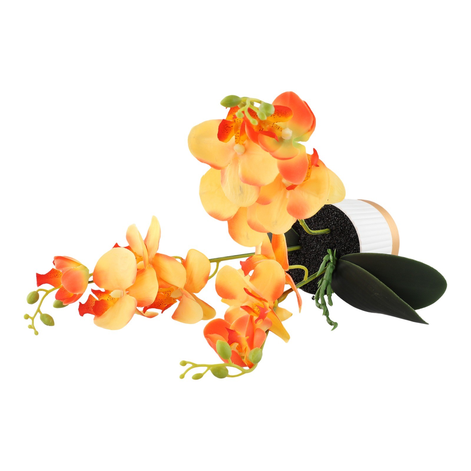 Realistic Phalaenopsis Bonsai Decoration Long lasting Artificial Orchid Flower - Picture 65 of 69