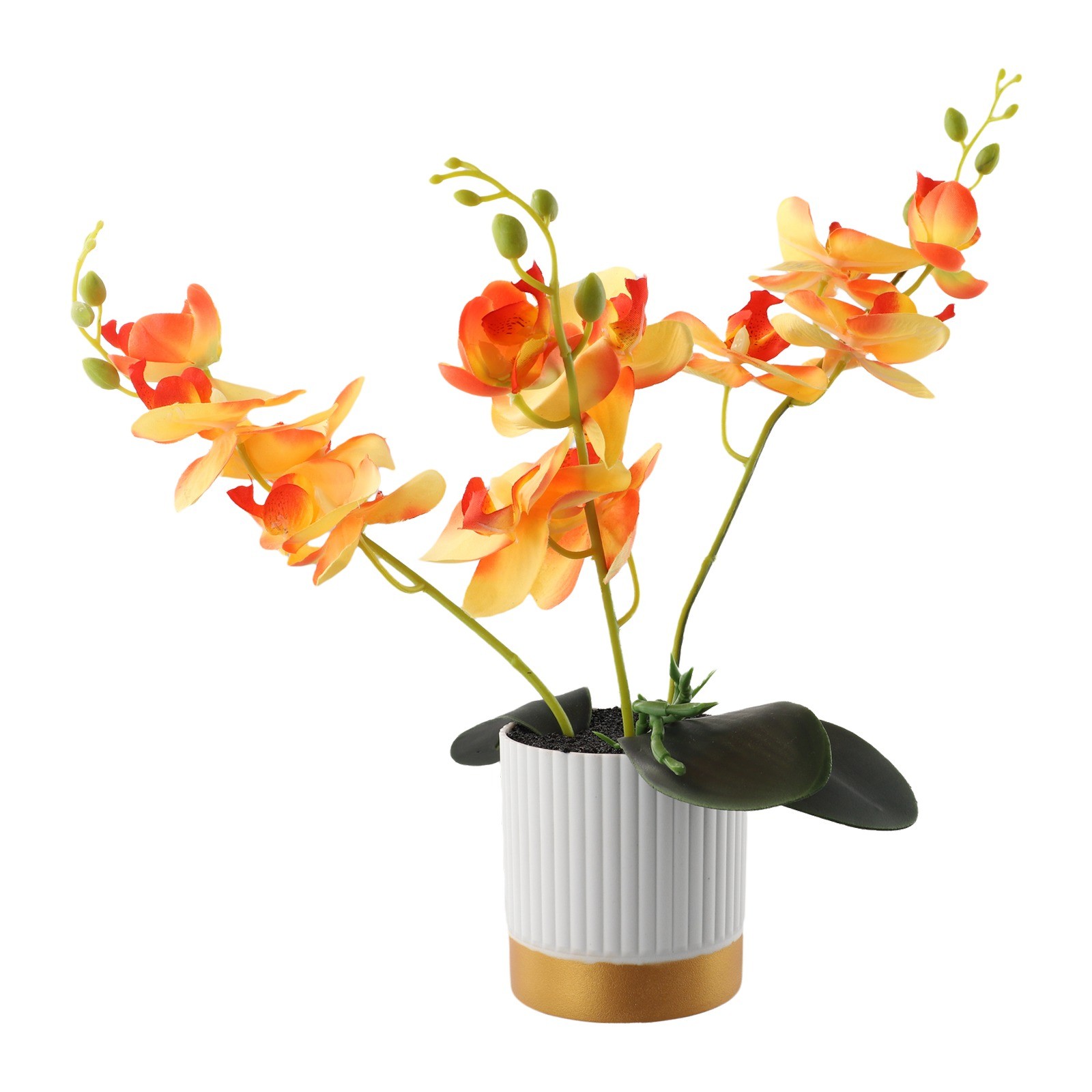 Realistic Phalaenopsis Bonsai Decoration Long lasting Artificial Orchid Flower - Picture 62 of 69