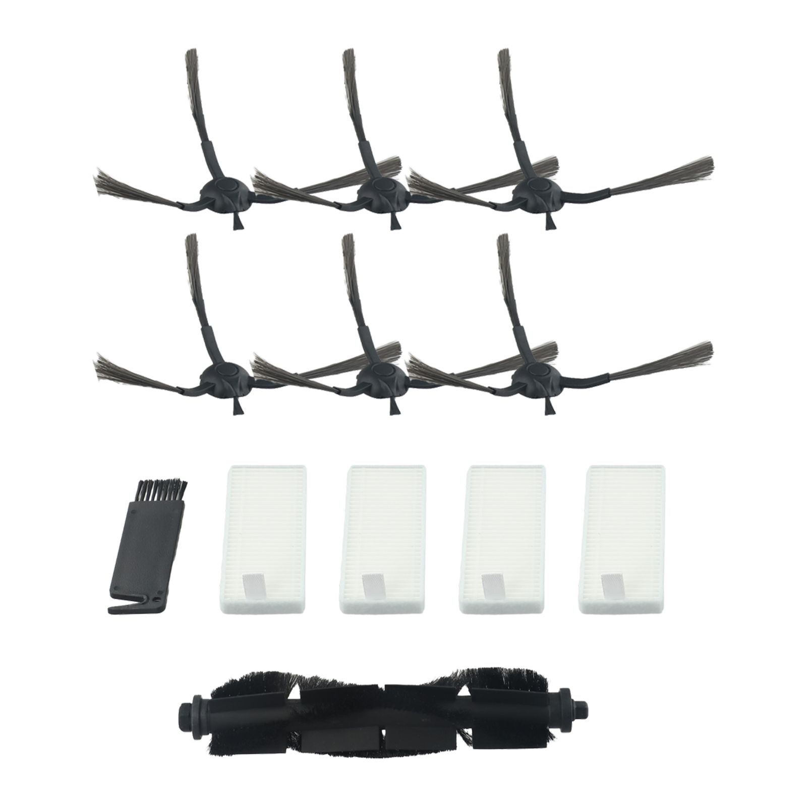 Para 360 S8 S8 Plus Aspirador Robot Rodillo Cepillo Cepillo de Limpieza Negro Blanco - Imagen 32 de 36