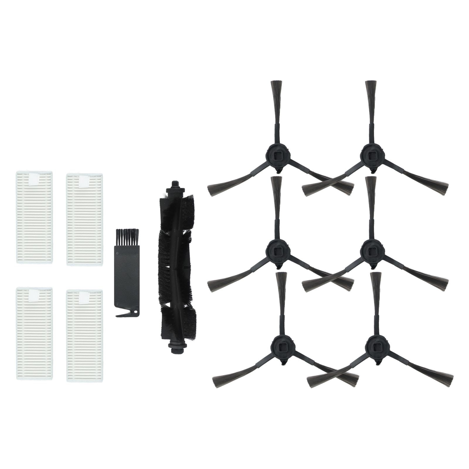 Para 360 S8 S8 Plus Aspirador Robot Rodillo Cepillo Cepillo de Limpieza Negro Blanco - Imagen 47 de 48