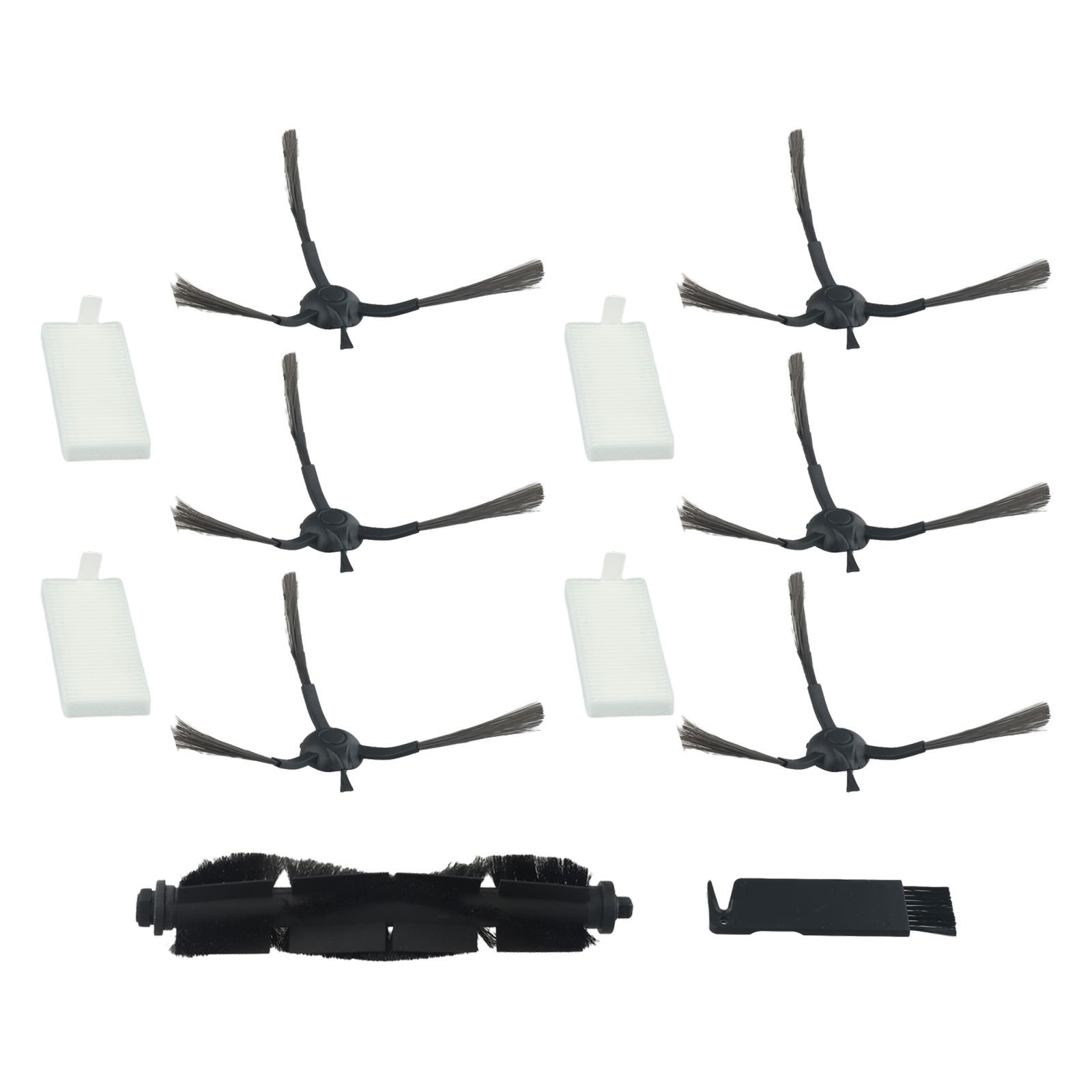 Para 360 S8 S8 Plus Aspirador Robot Rodillo Cepillo Cepillo de Limpieza Negro Blanco - Imagen 46 de 48