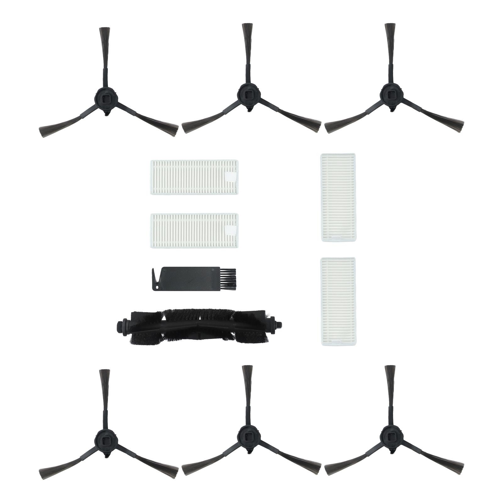 Para 360 S8 S8 Plus Aspirador Robot Rodillo Cepillo Cepillo de Limpieza Negro Blanco - Imagen 48 de 48