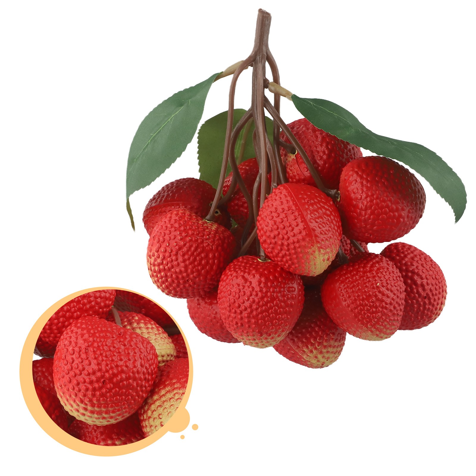 Decoración de frutas artificiales adorno de cocina decoración realista decorativo - Imagen 20 de 32