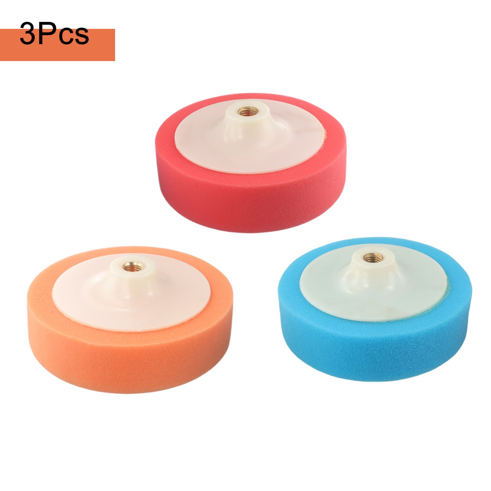 Polishing Heads Roundness Sponge Foam Buffing Wheel 14MM Thread Buffing