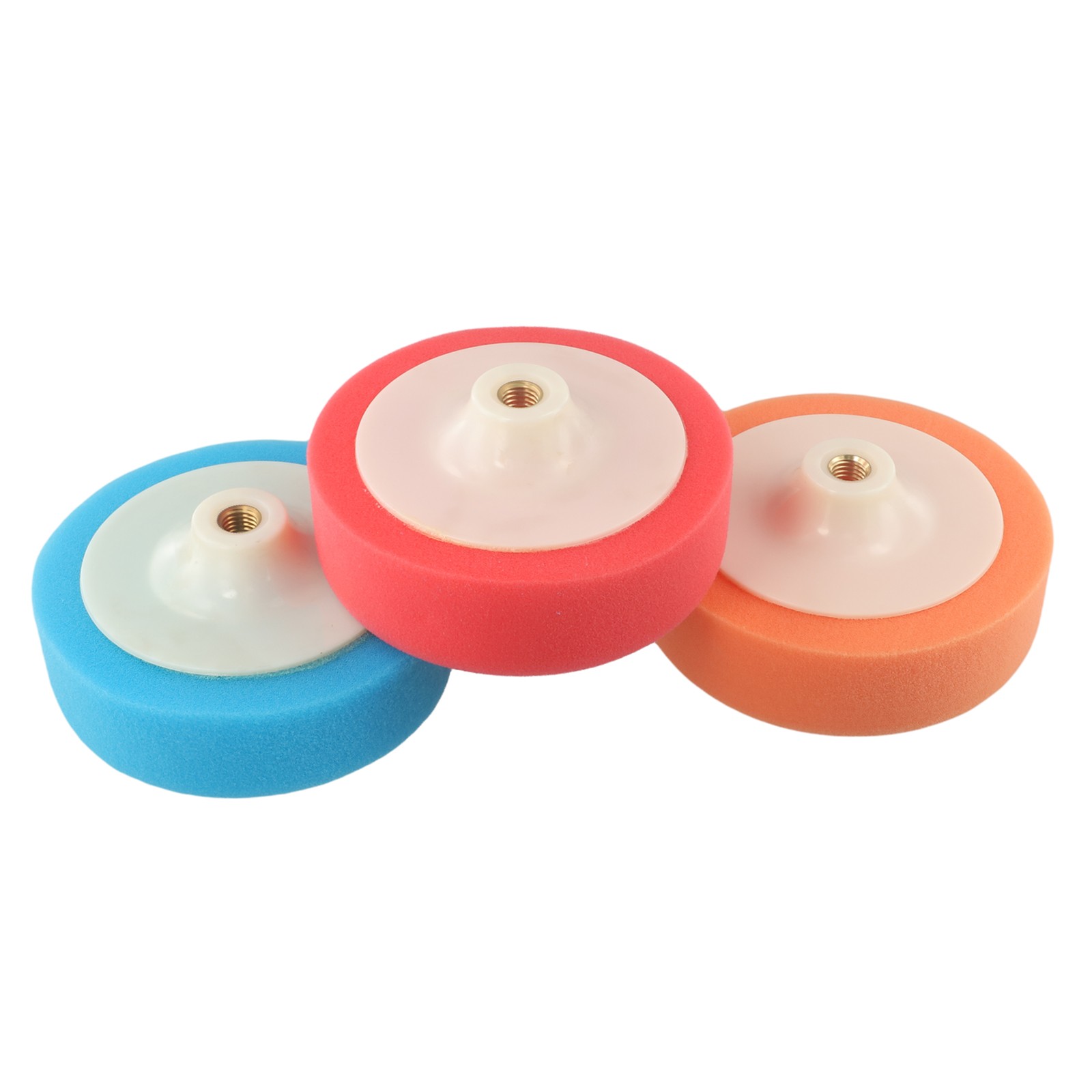 Polishing Heads Roundness Sponge Foam Buffing Wheel 14MM Thread Buffing