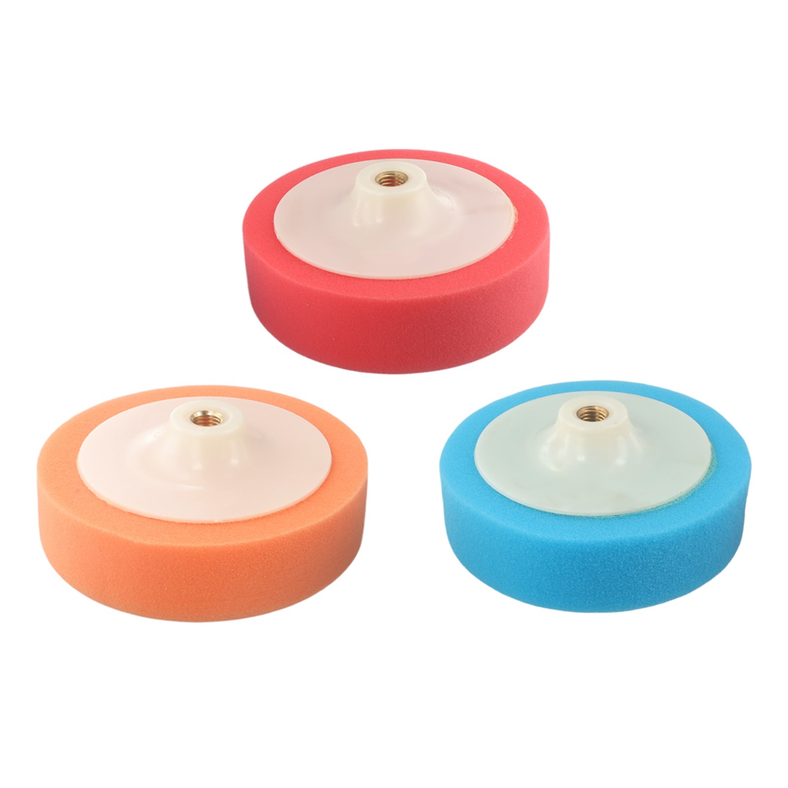 Polishing Heads Roundness Sponge Foam Buffing Wheel 14MM Thread Buffing