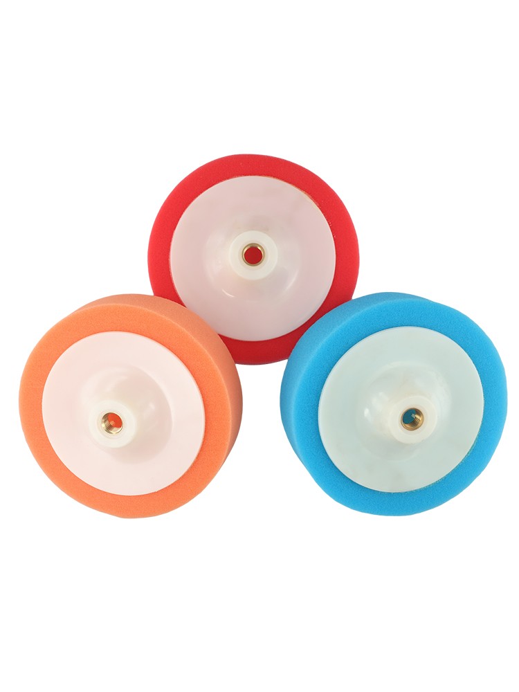 Polishing Heads Roundness Sponge Foam Buffing Wheel 14MM Thread Buffing