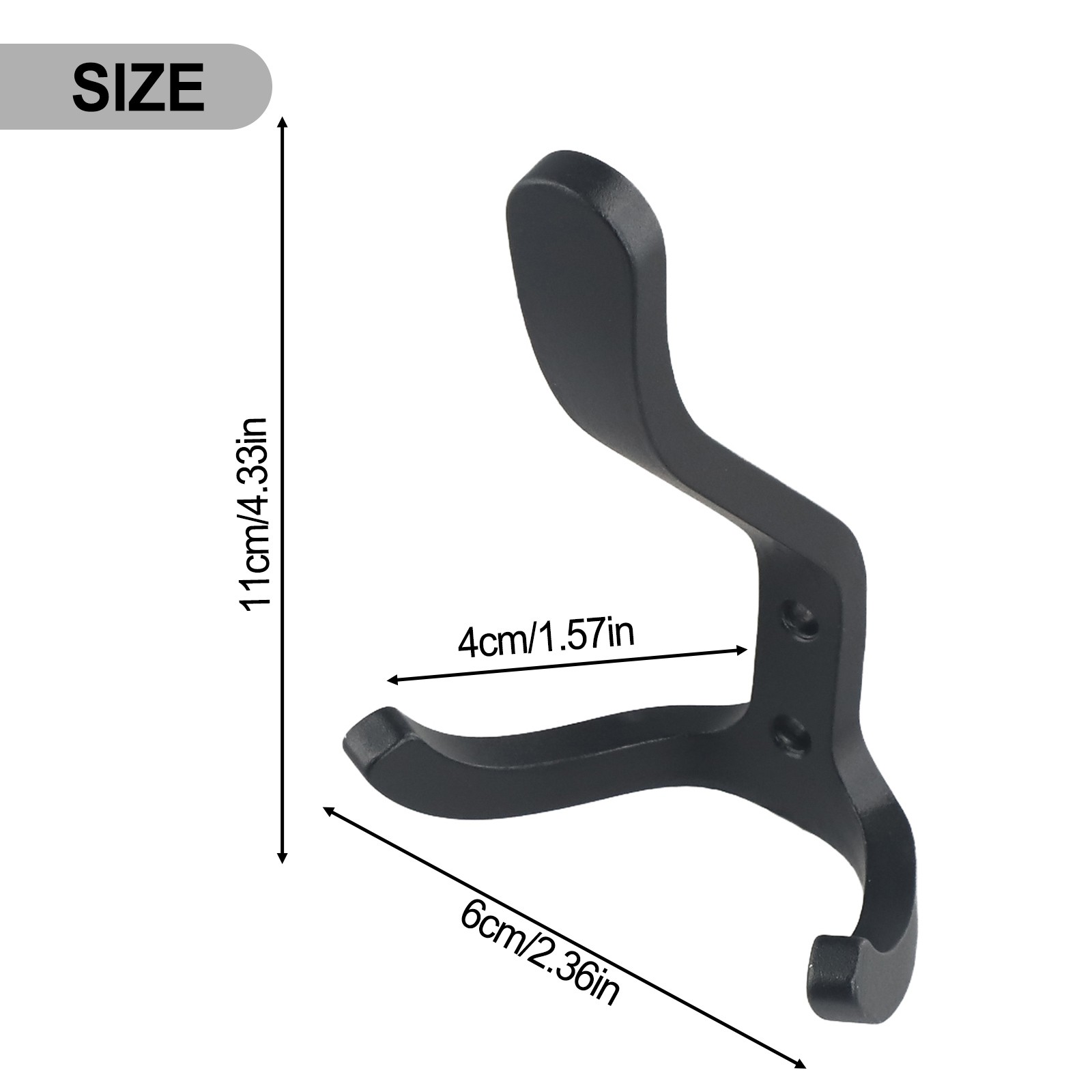 High Quality Aluminum Alloy Wall Hook Rust Proof Waterproof and Versatile - Picture 14 of 48