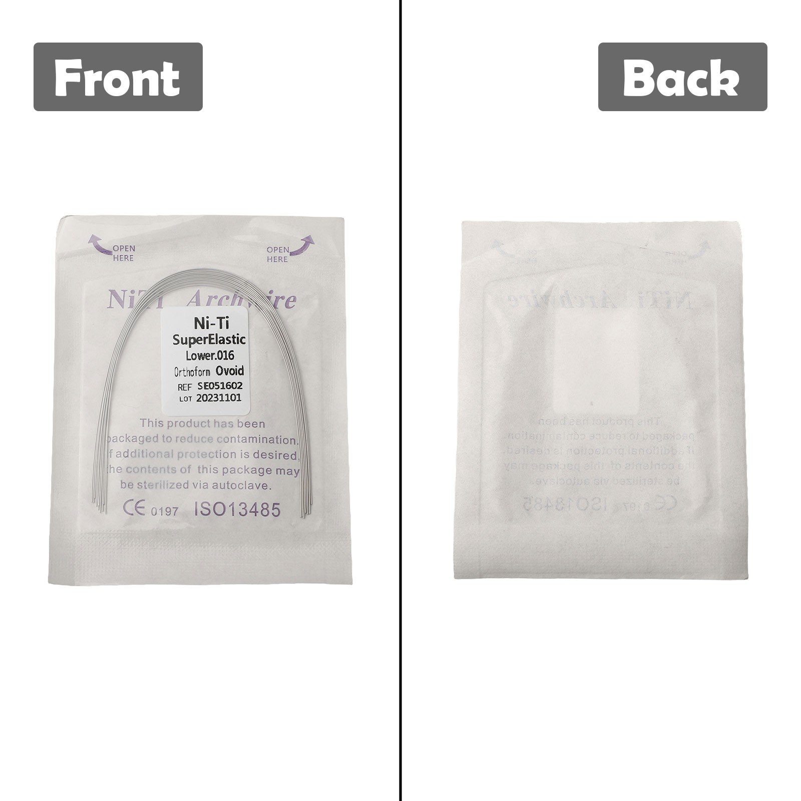 High Quality Dental Niti Round Arch Wires Achieve Optimum Alignment and Result - Picture 30 of 43