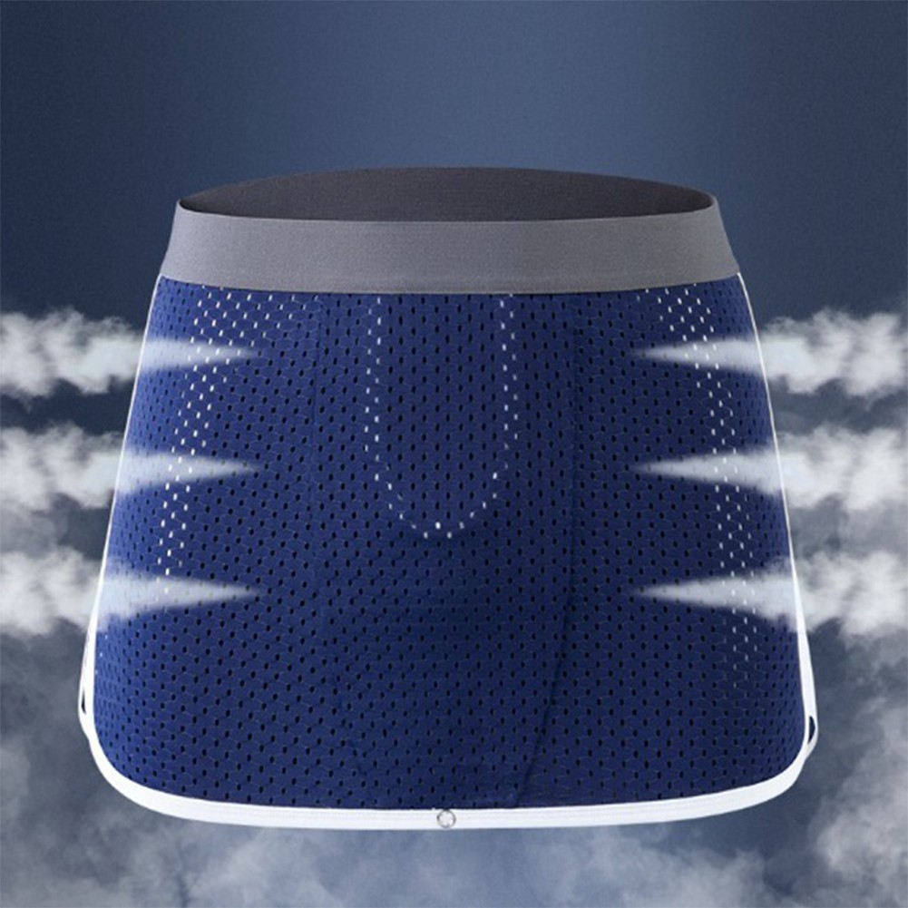 Calzoncillos boxer cómodos entrepierna abierta para hombre ropa interior transpirable lencería - Imagen 16 de 24