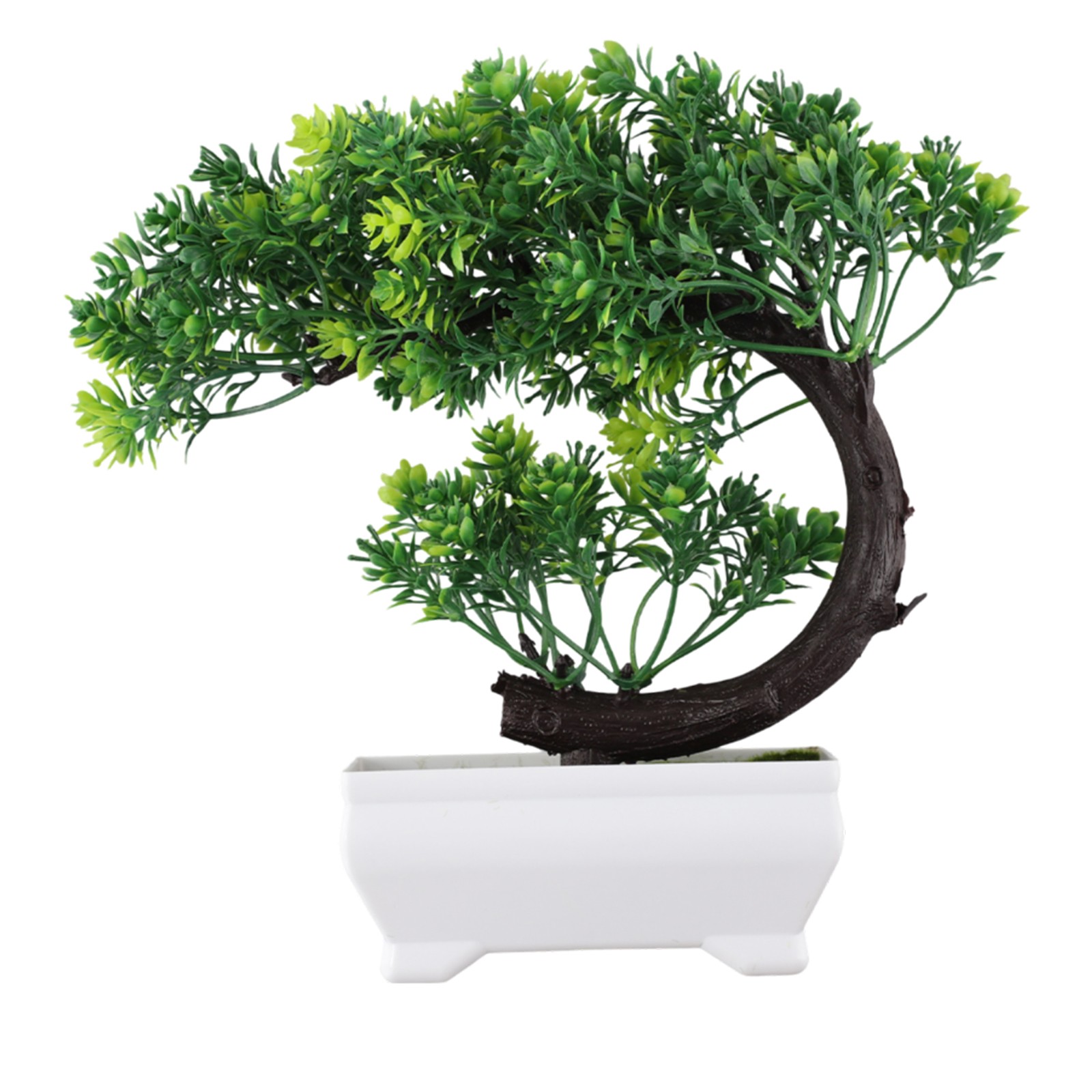 Artificial False Green Plant Bonsai Potted Simulation Pine Tree House - Picture 24 of 26