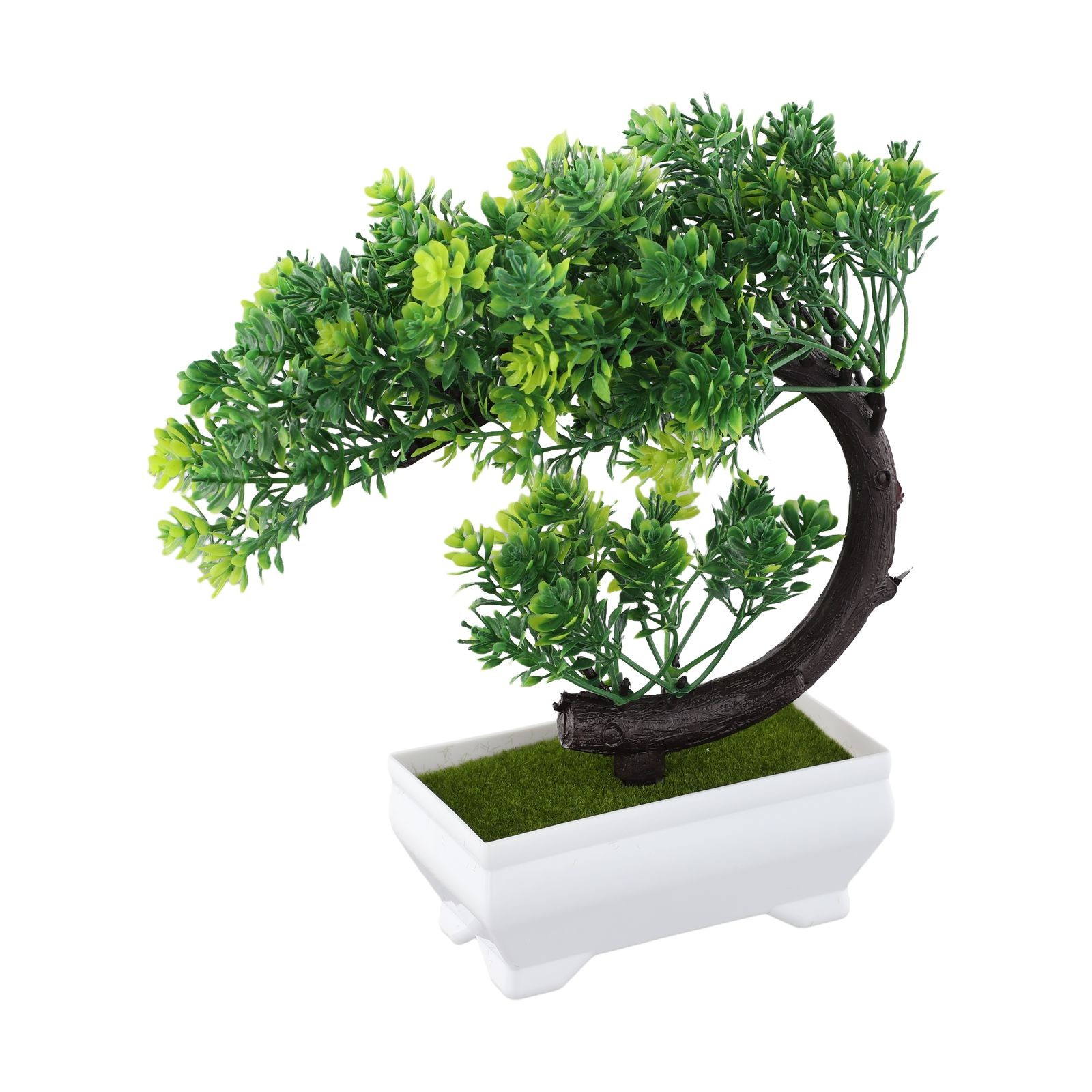 Artificial False Green Plant Bonsai Potted Simulation Pine Tree House - Picture 13 of 26
