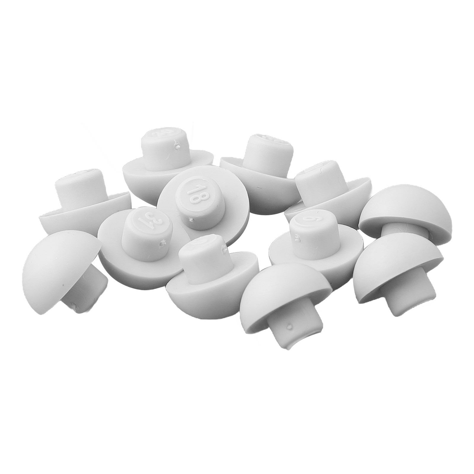 Toilette Siège boutiques Antichoc Tampons Pare-Chocs Remplacement Patins Accessoires Parts