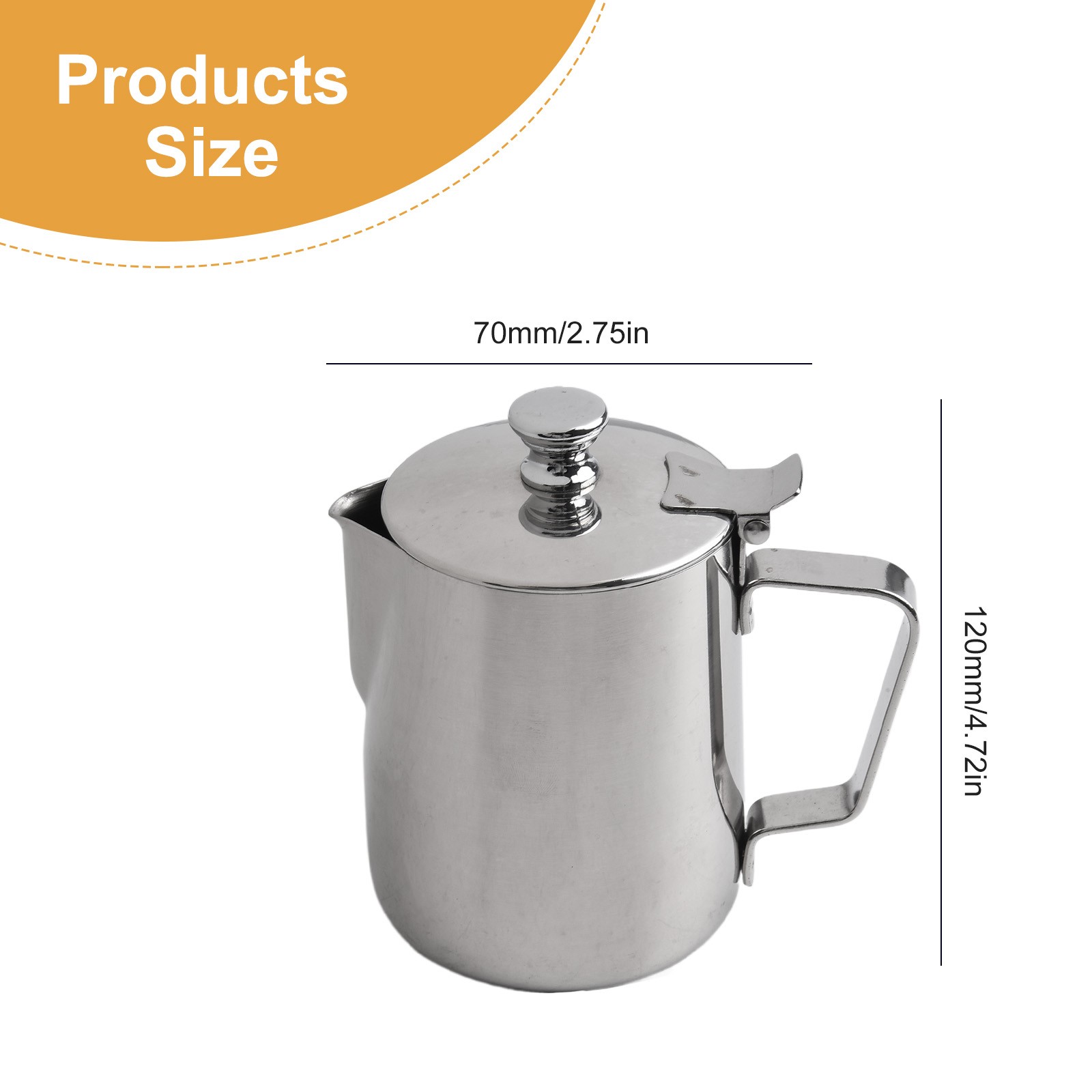 Milk Frothing Various Uses Special Lid Design Thick And Comfortable Body - Picture 19 of 45