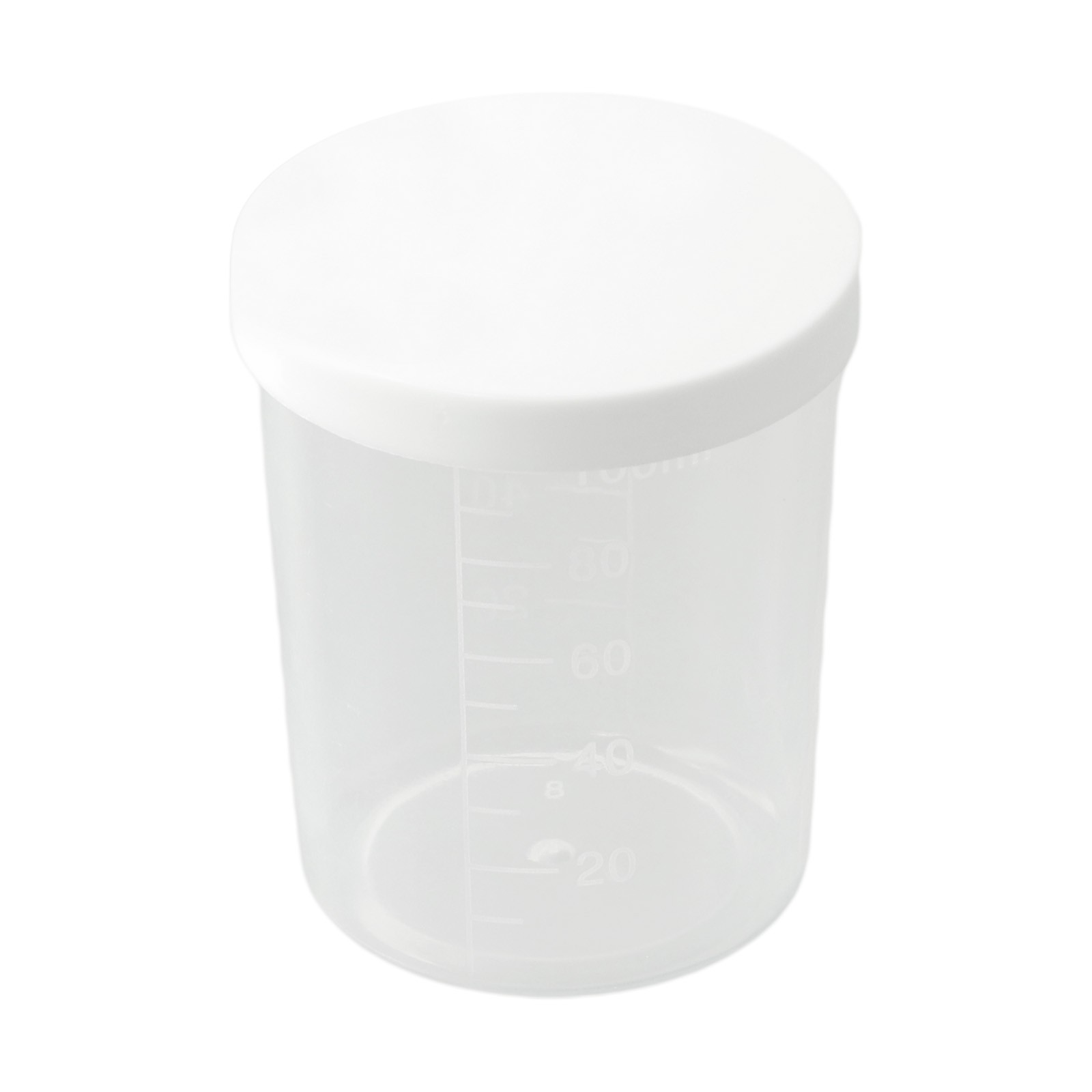 Outil de collection Cuisine Essentiel 10Pcs Plastique Transparent Gradué Gobelet à Mesurer Set avec Couvercle