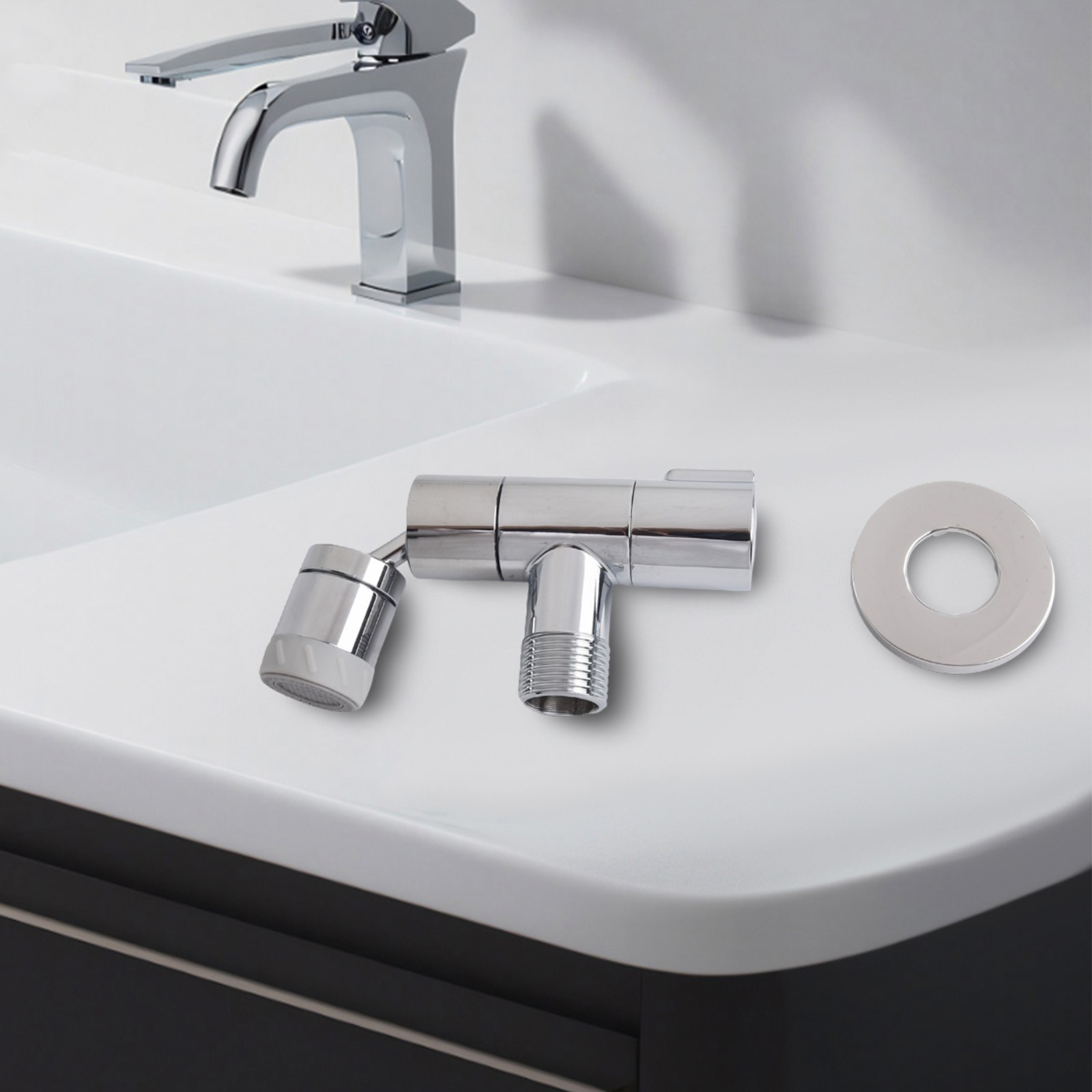 Premium Brass Single Hole Faucet for Bathroom Sink Stylish and Functional - Picture 19 of 34