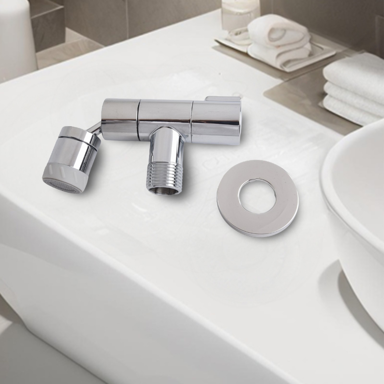Premium Brass Single Hole Faucet for Bathroom Sink Stylish and Functional - Picture 17 of 34