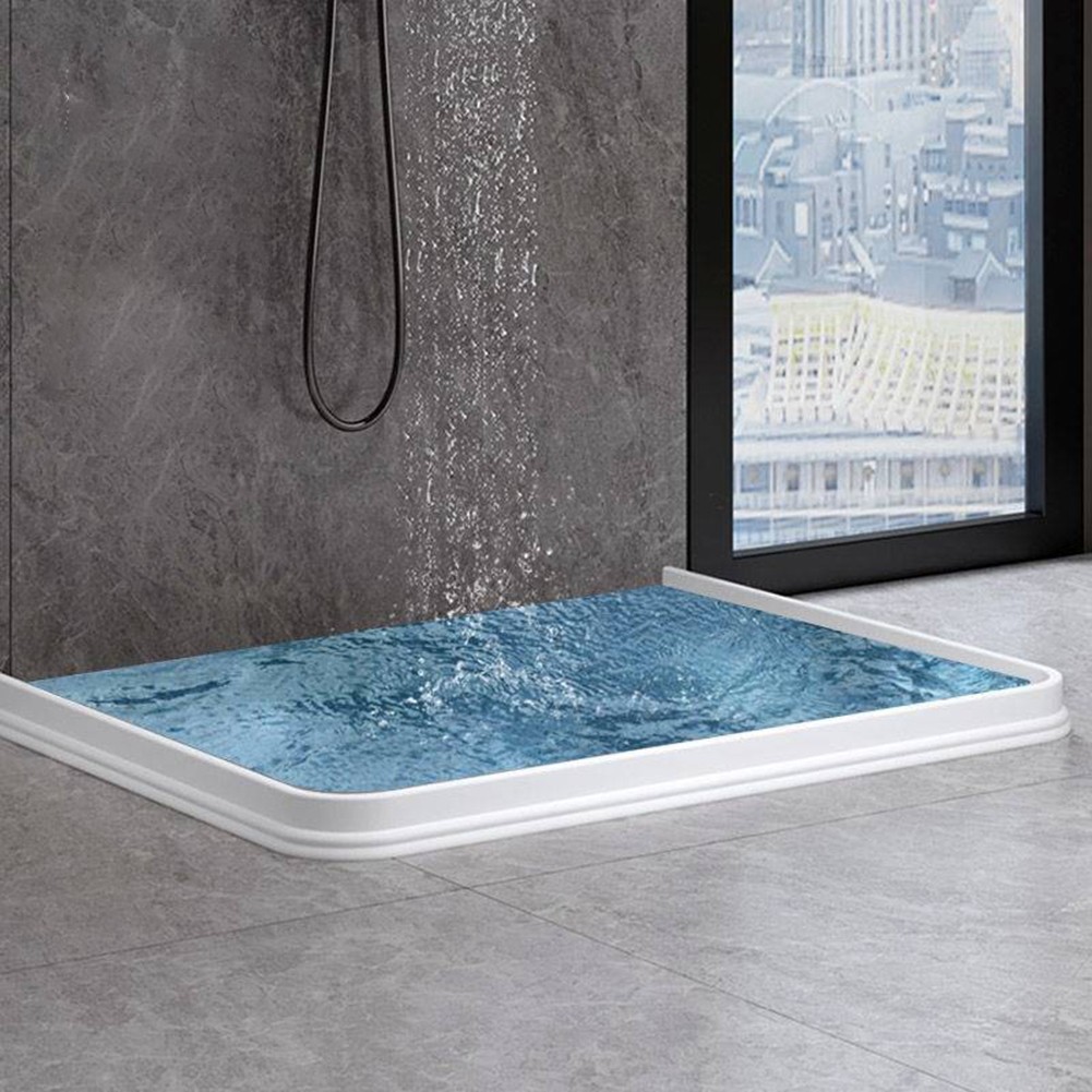 Retaining Strip Bathroom Strip Water Partition For Bathroom Easy Installation - Picture 22 of 32