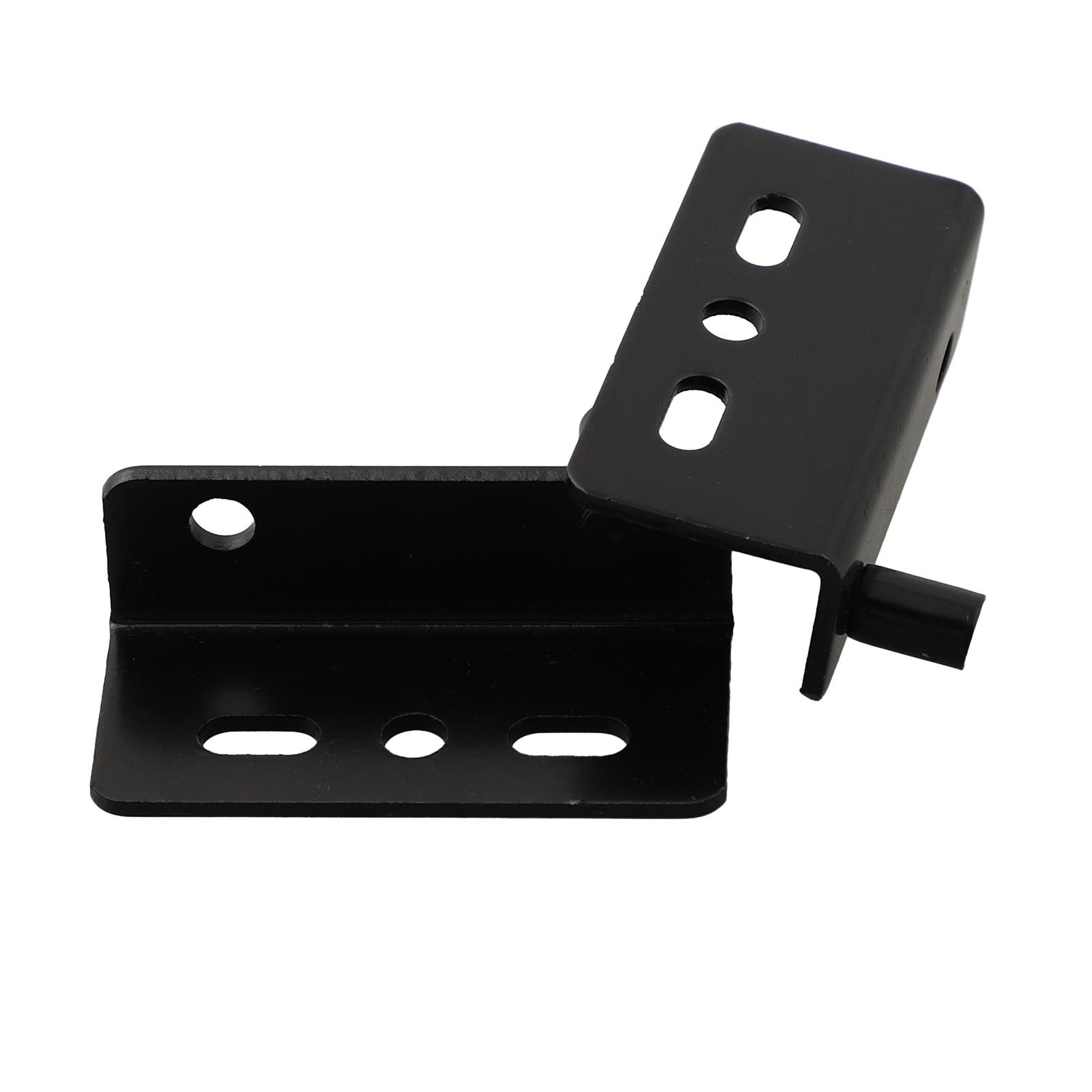 2pcs Pivot Door Shaft Hinge With Bushing Iron Replacement Accessories