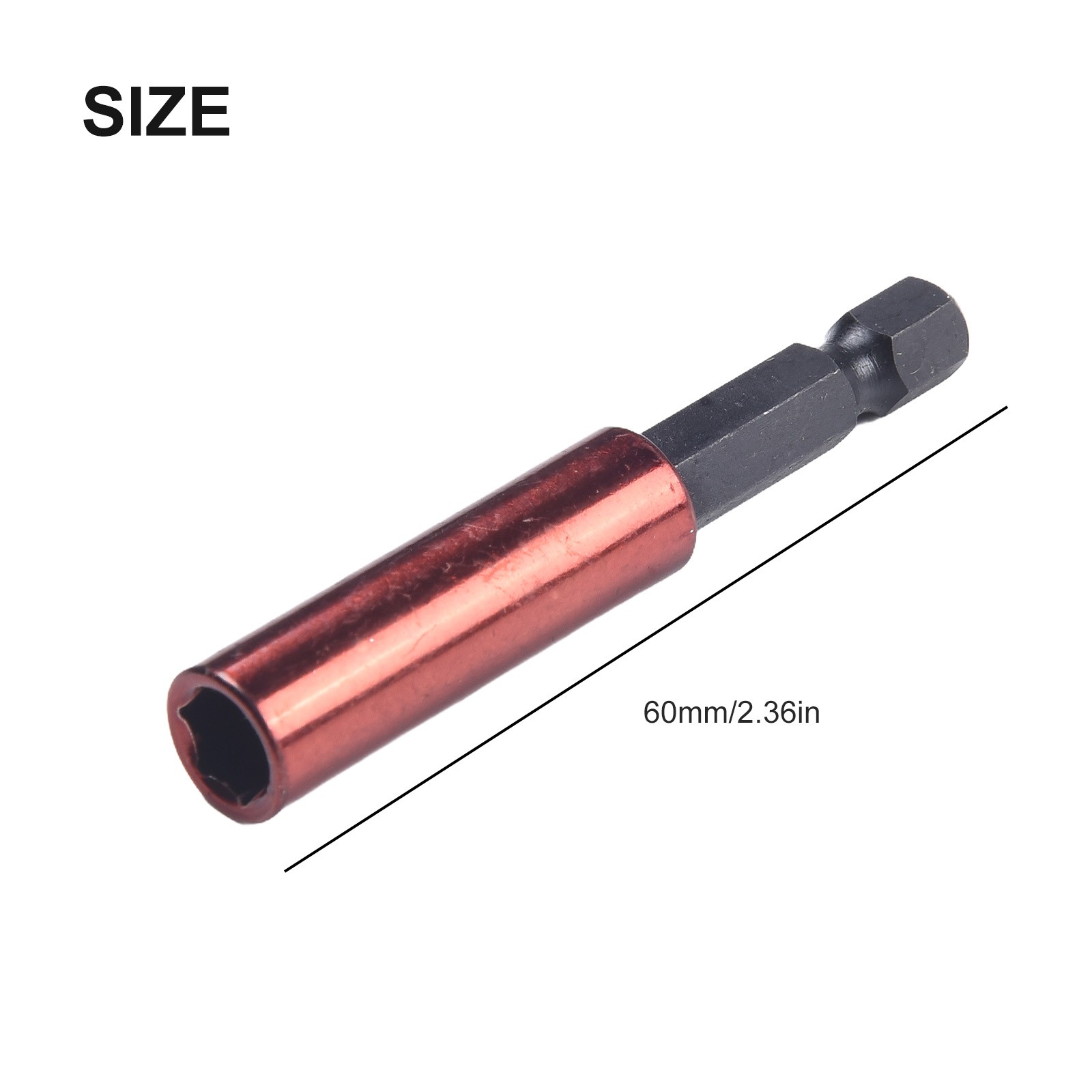 Long lasting Screw Bits Extension Rod 14 inch Shank Quick Change Bit Holder
